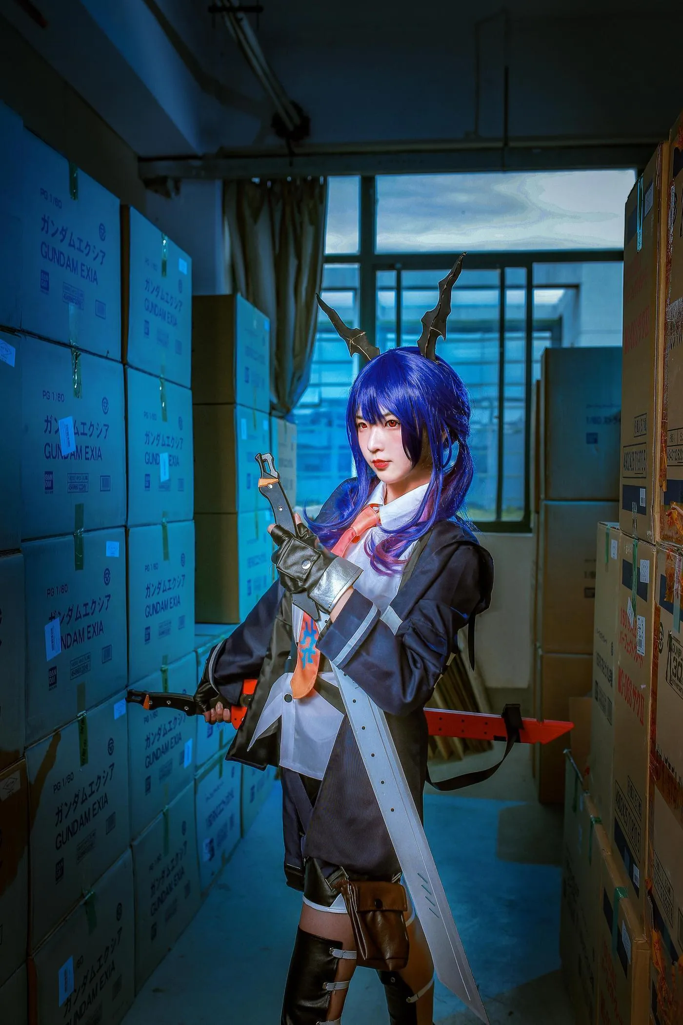 绫Aya – NO.09 明日方舟陈cos [9P]插图7