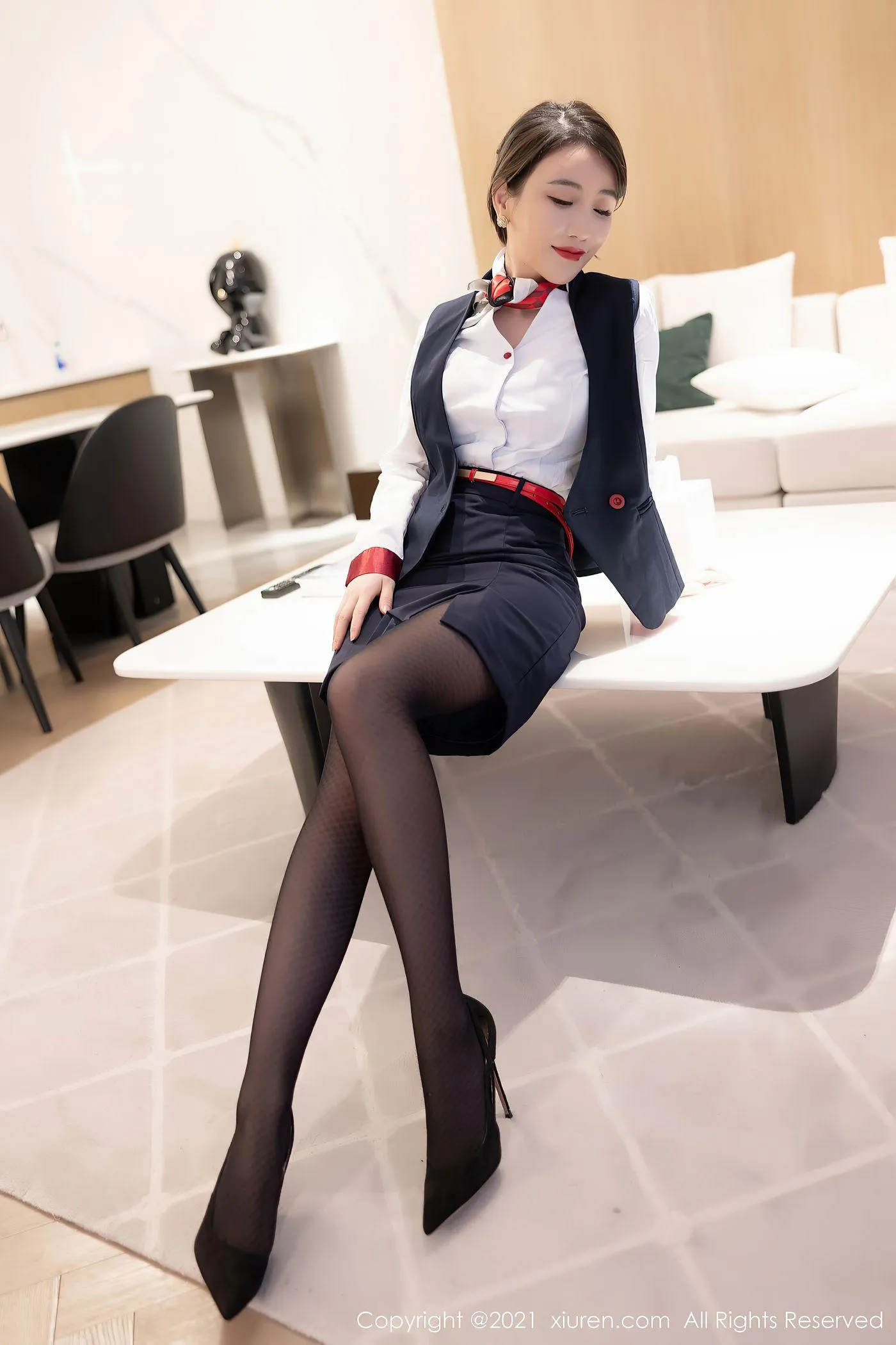 [XIUREN秀人网] 2021.10.20 NO.4091 Cherry绯月樱 [82P]插图3