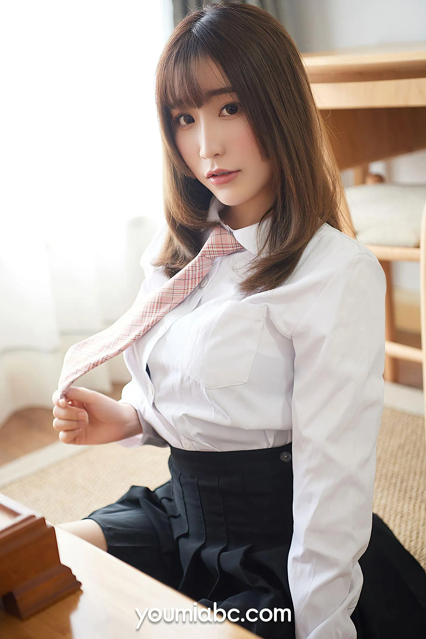 [YouMi尤蜜] 2020.05.03 -学生妹の制服诱惑 绯月樱-Cherry [50P]插图7