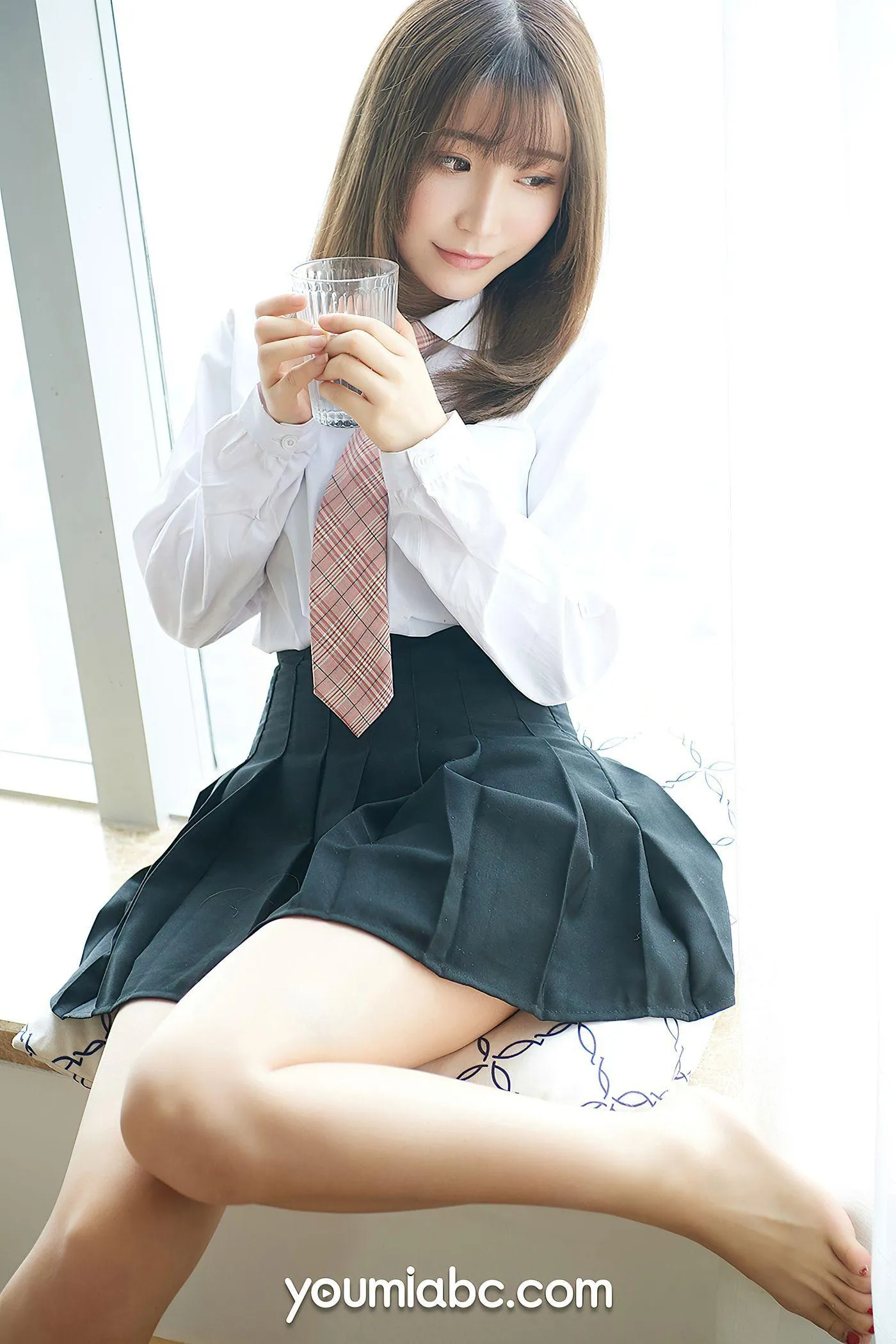 [YouMi尤蜜] 2020.05.03 -学生妹の制服诱惑 绯月樱-Cherry [50P]插图5