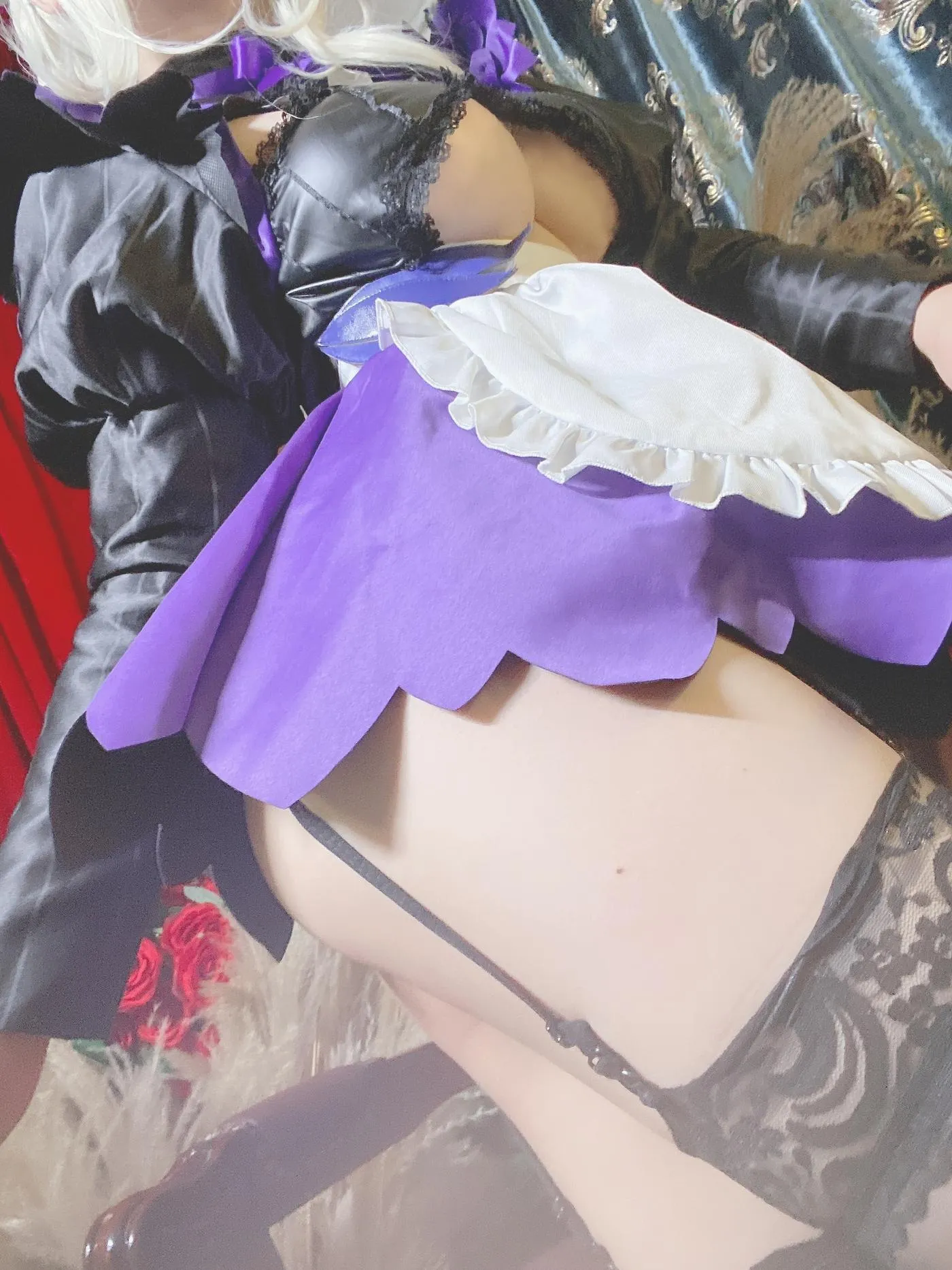 芋圆侑子 – NO.17 黑枪呆女仆自拍 24P3V-211MB] [24P]插图9