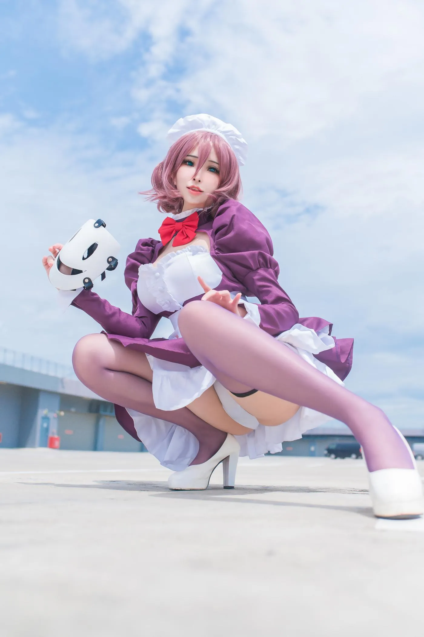 花リリ(Plant Lily) – NO.03 Maid Mask [12P]插图5