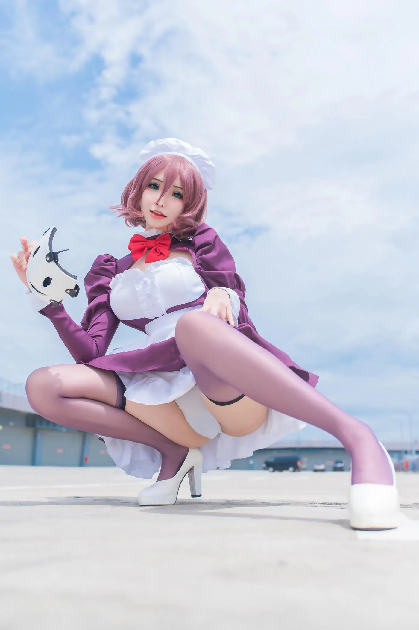 花リリ(Plant Lily) – NO.03 Maid Mask [12P]插图6