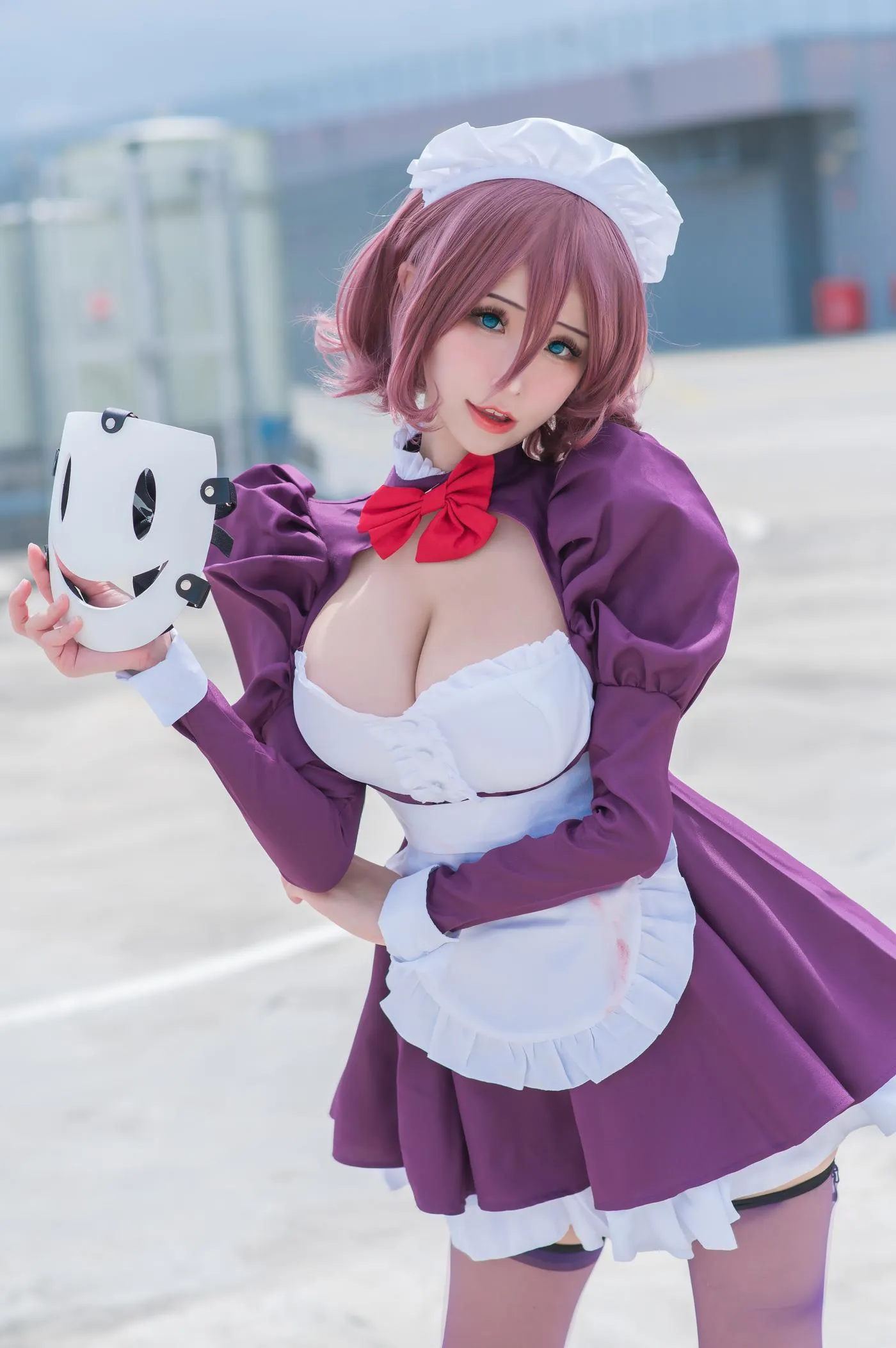 花リリ(Plant Lily) – NO.03 Maid Mask [12P]插图8