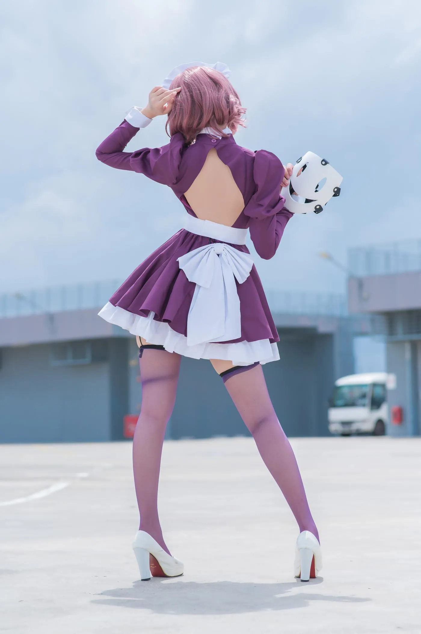 花リリ(Plant Lily) – NO.03 Maid Mask [12P]插图1
