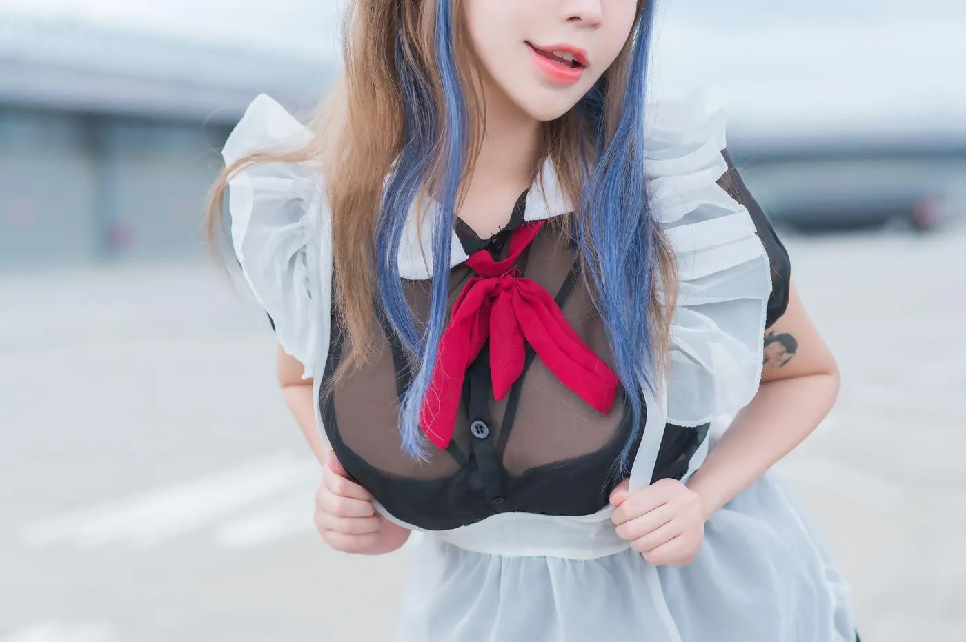 花リリ(Plant Lily) – NO.09 Rooftop Maid [21P]插图2