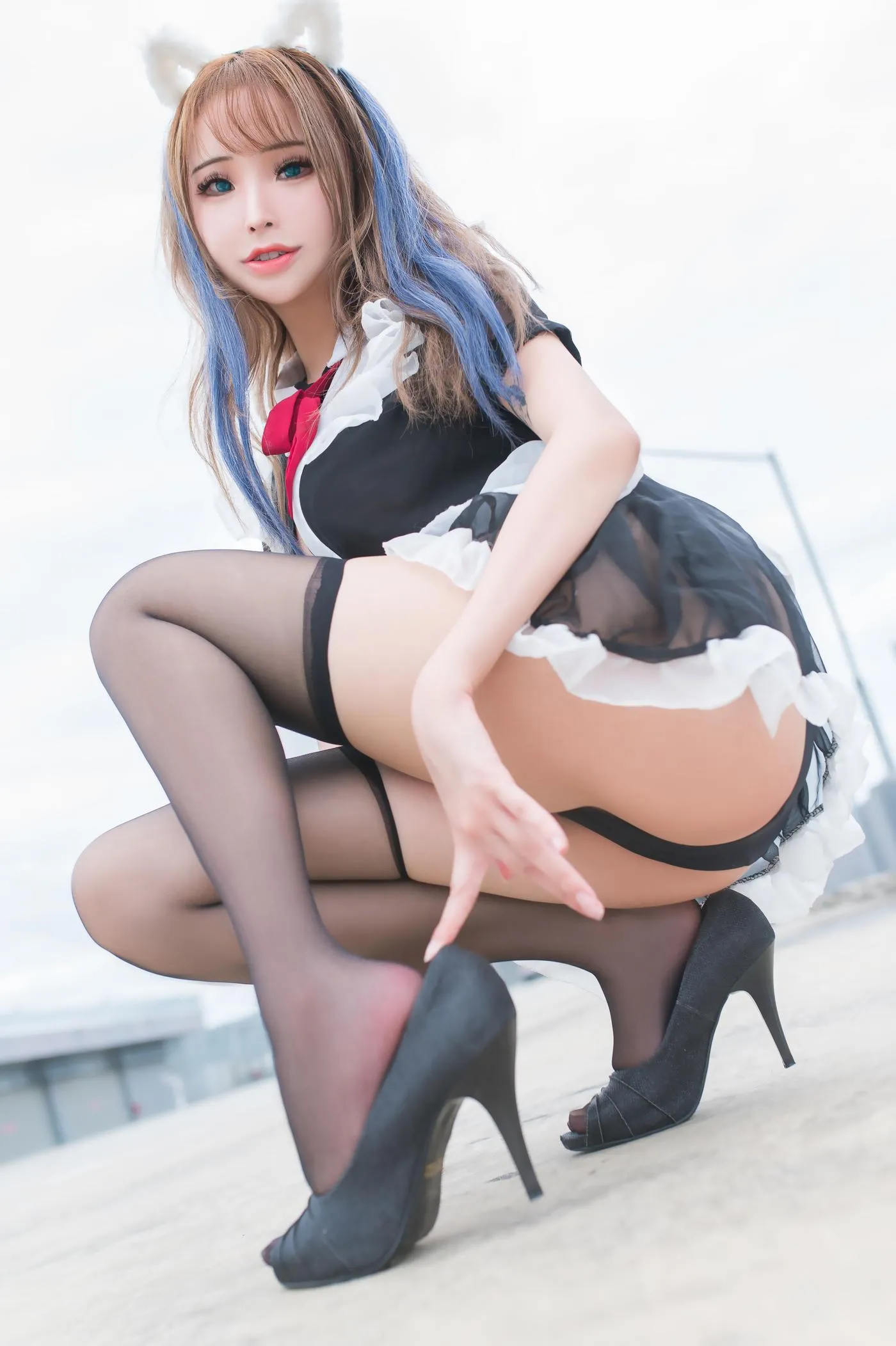花リリ(Plant Lily) – NO.09 Rooftop Maid [21P]插图7