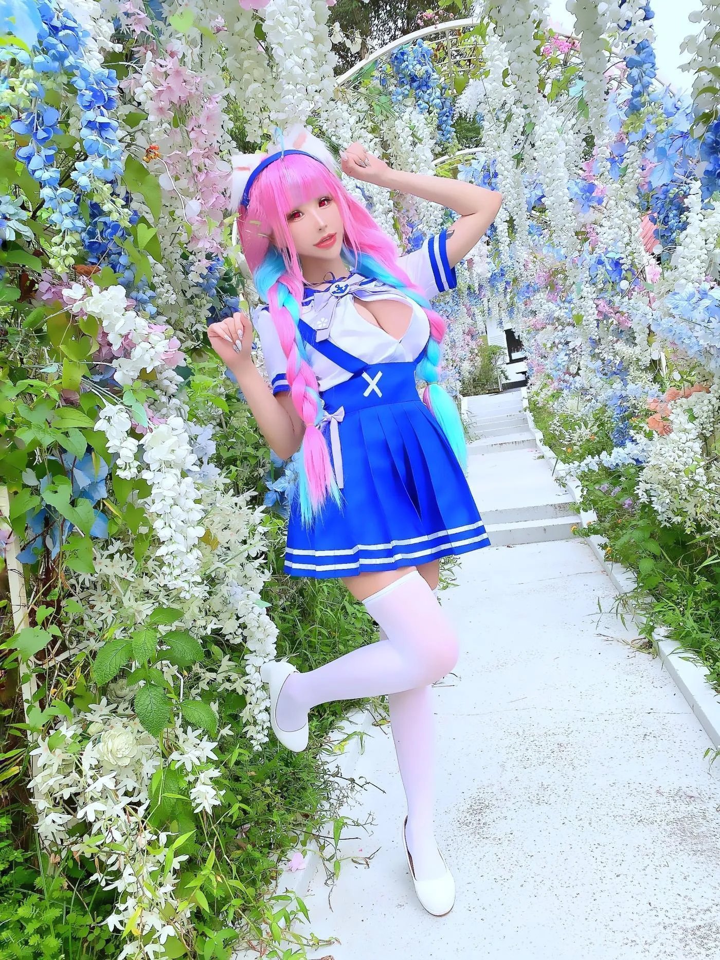 花リリ(Plant Lily) – NO.22 Minato Aqua [11P]插图6