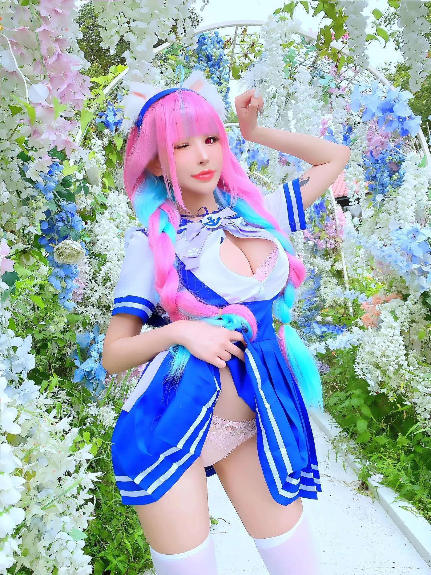 花リリ(Plant Lily) – NO.22 Minato Aqua [11P]插图