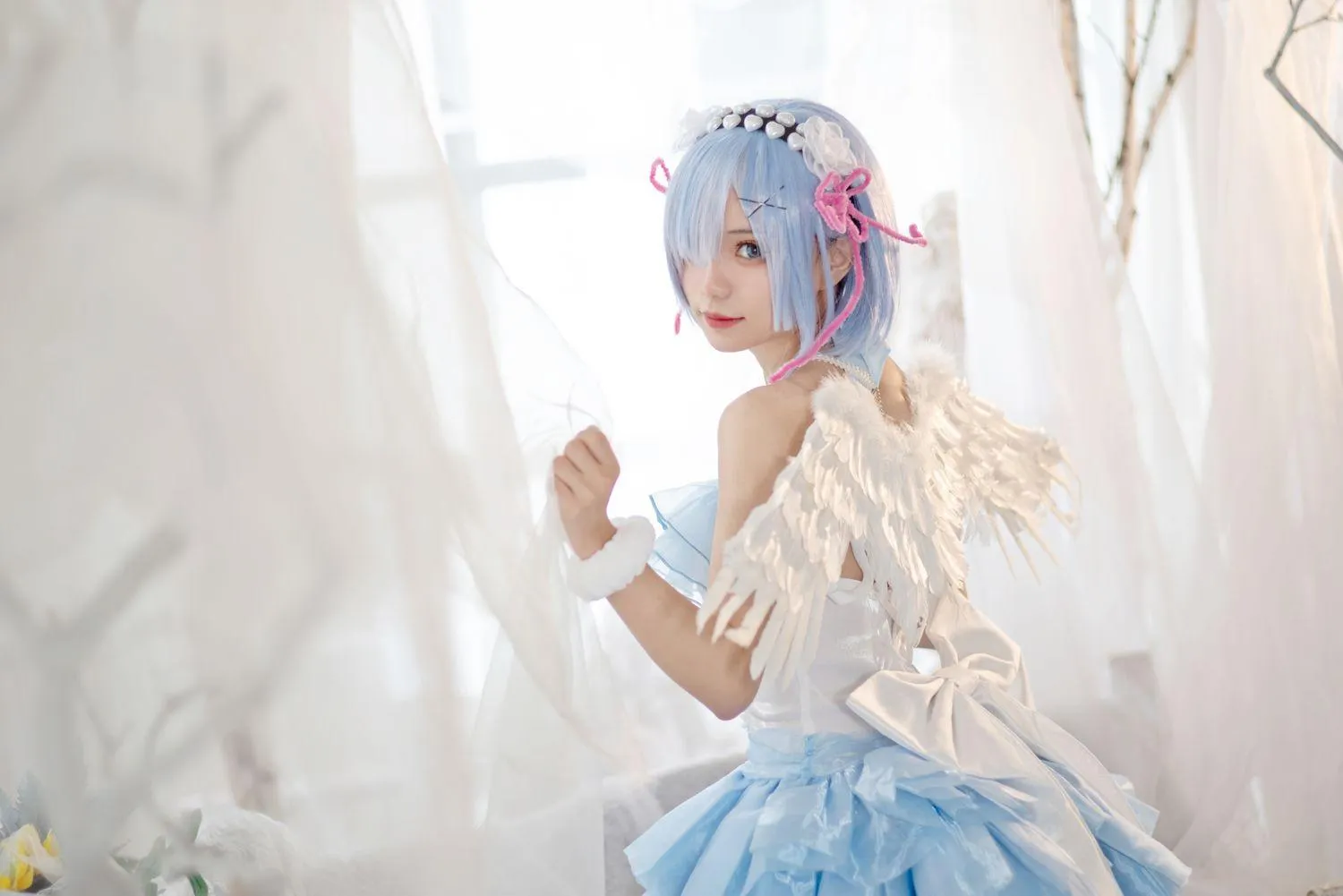花柒Hana – NO.01 蕾姆大天使正片 [19P]插图5