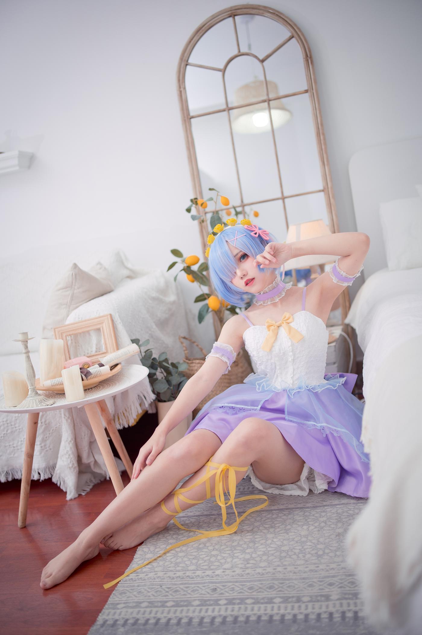 花柒Hana – NO.02 蕾姆CLEAR DRESS [15P]插图