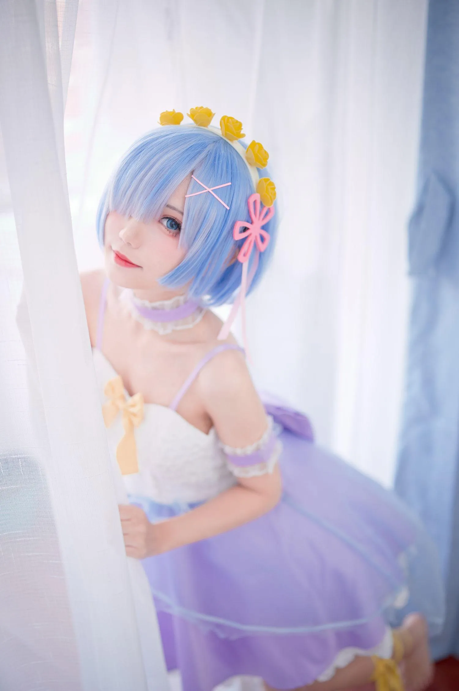 花柒Hana – NO.02 蕾姆CLEAR DRESS [15P]插图