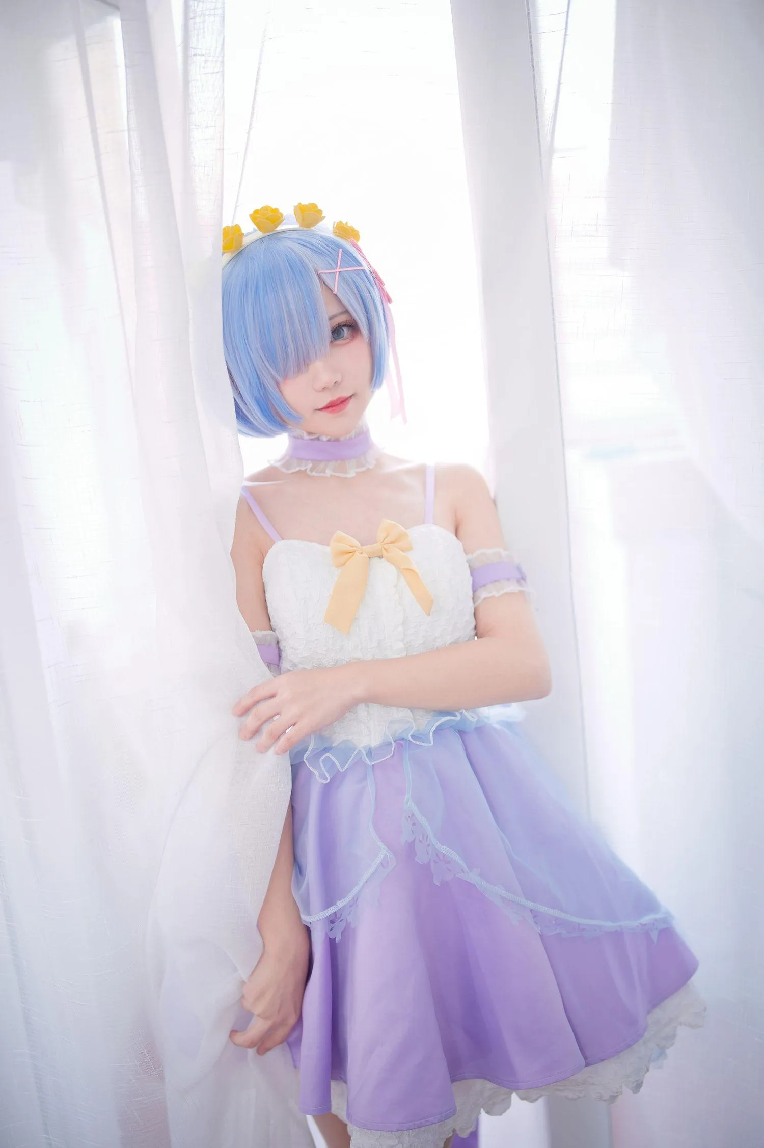 花柒Hana – NO.02 蕾姆CLEAR DRESS [15P]插图3