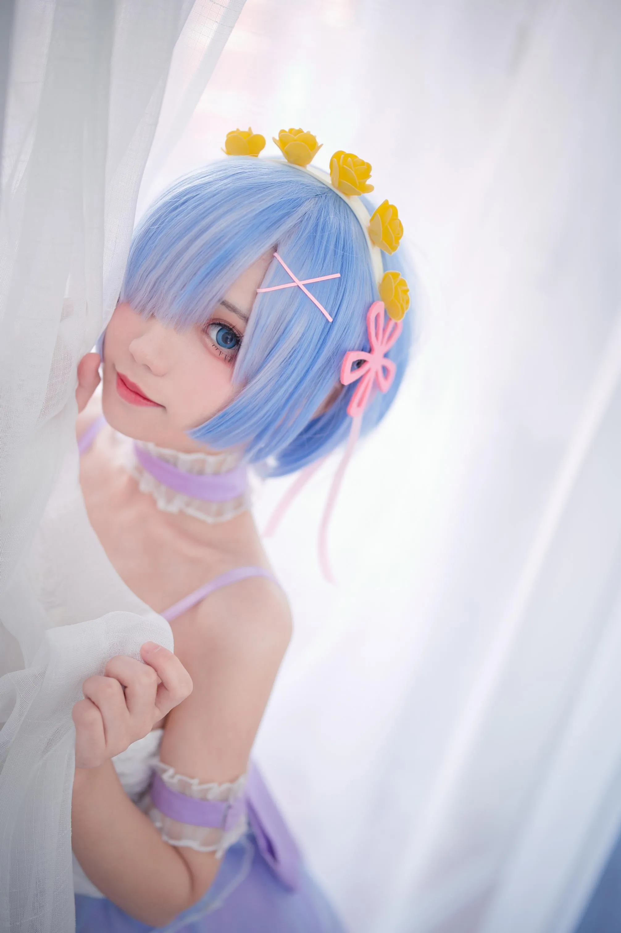 花柒Hana – NO.02 蕾姆CLEAR DRESS [15P]插图4