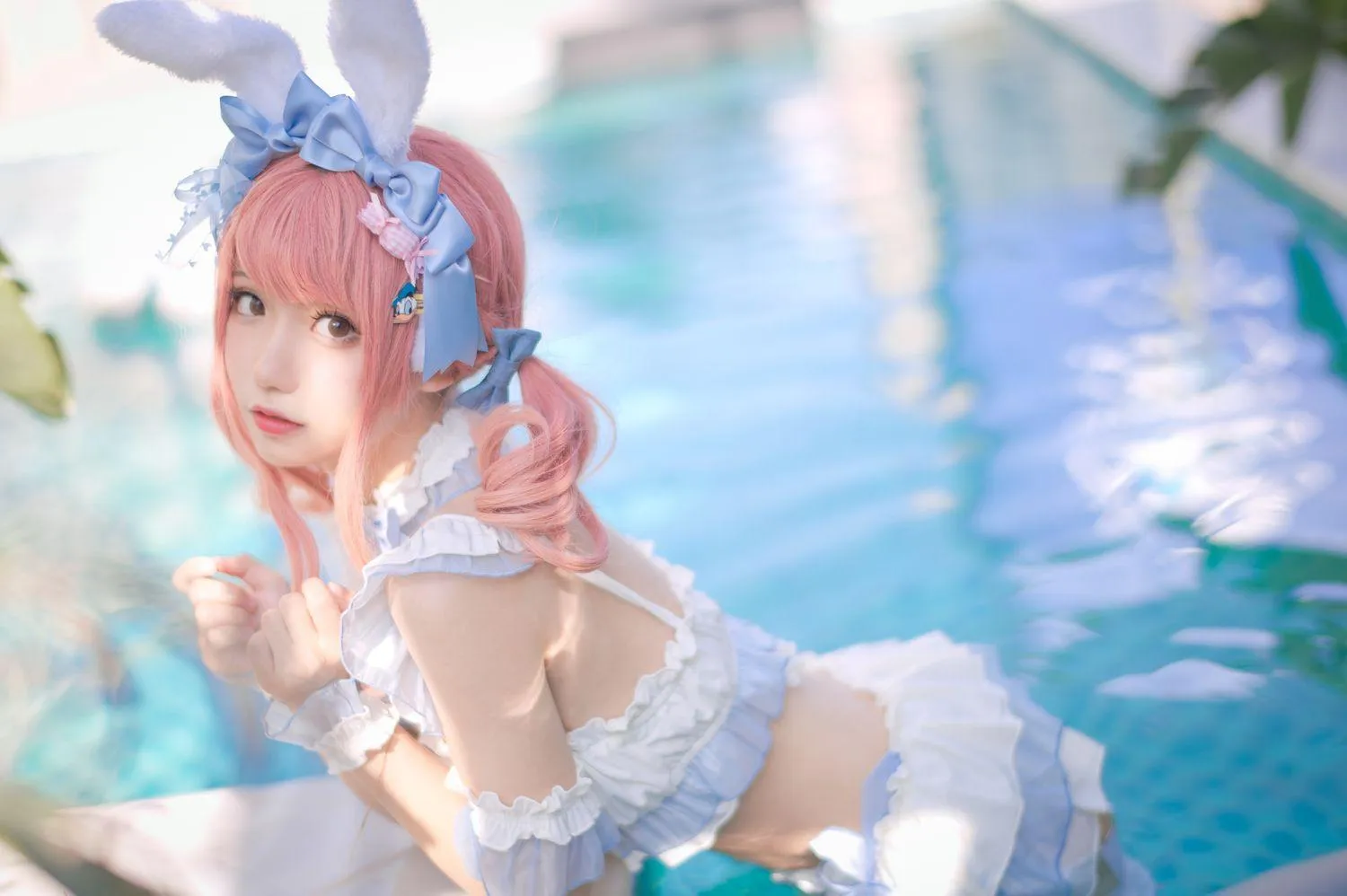 花柒Hana – NO.04 夏日甜芯泳装写真 [37P]插图6
