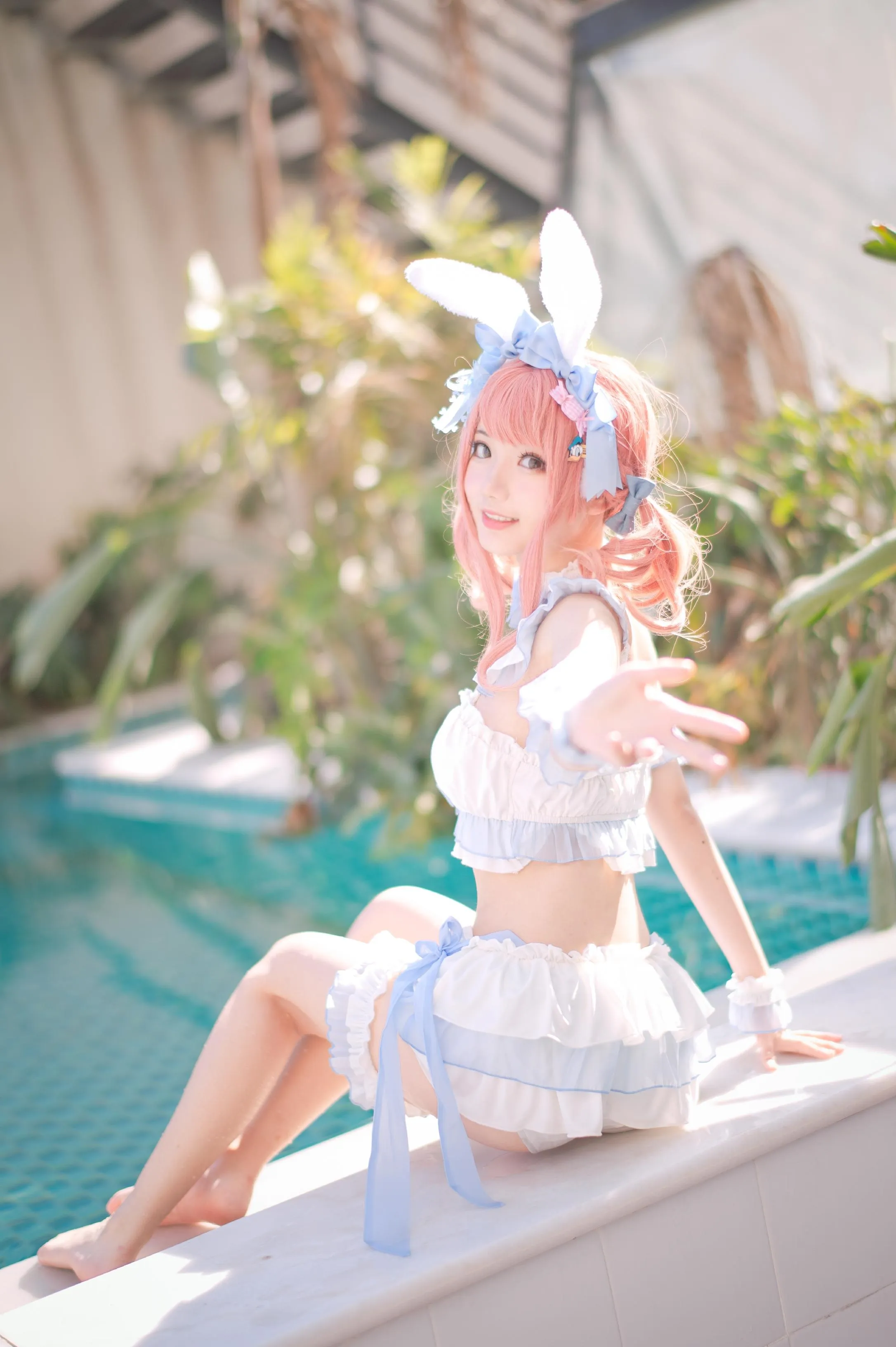 花柒Hana – NO.04 夏日甜芯泳装写真 [37P]插图9