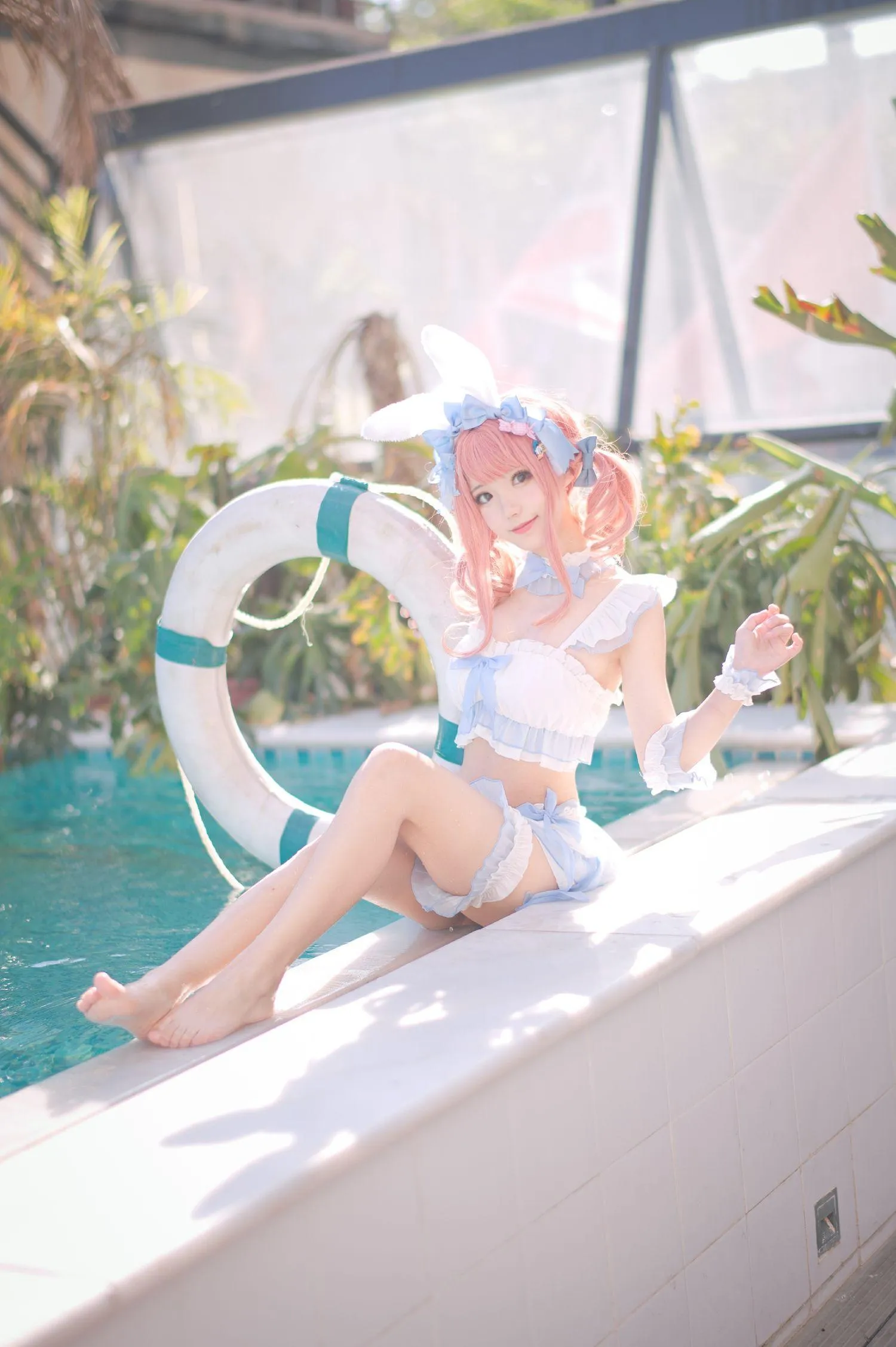 花柒Hana – NO.04 夏日甜芯泳装写真 [37P]插图1