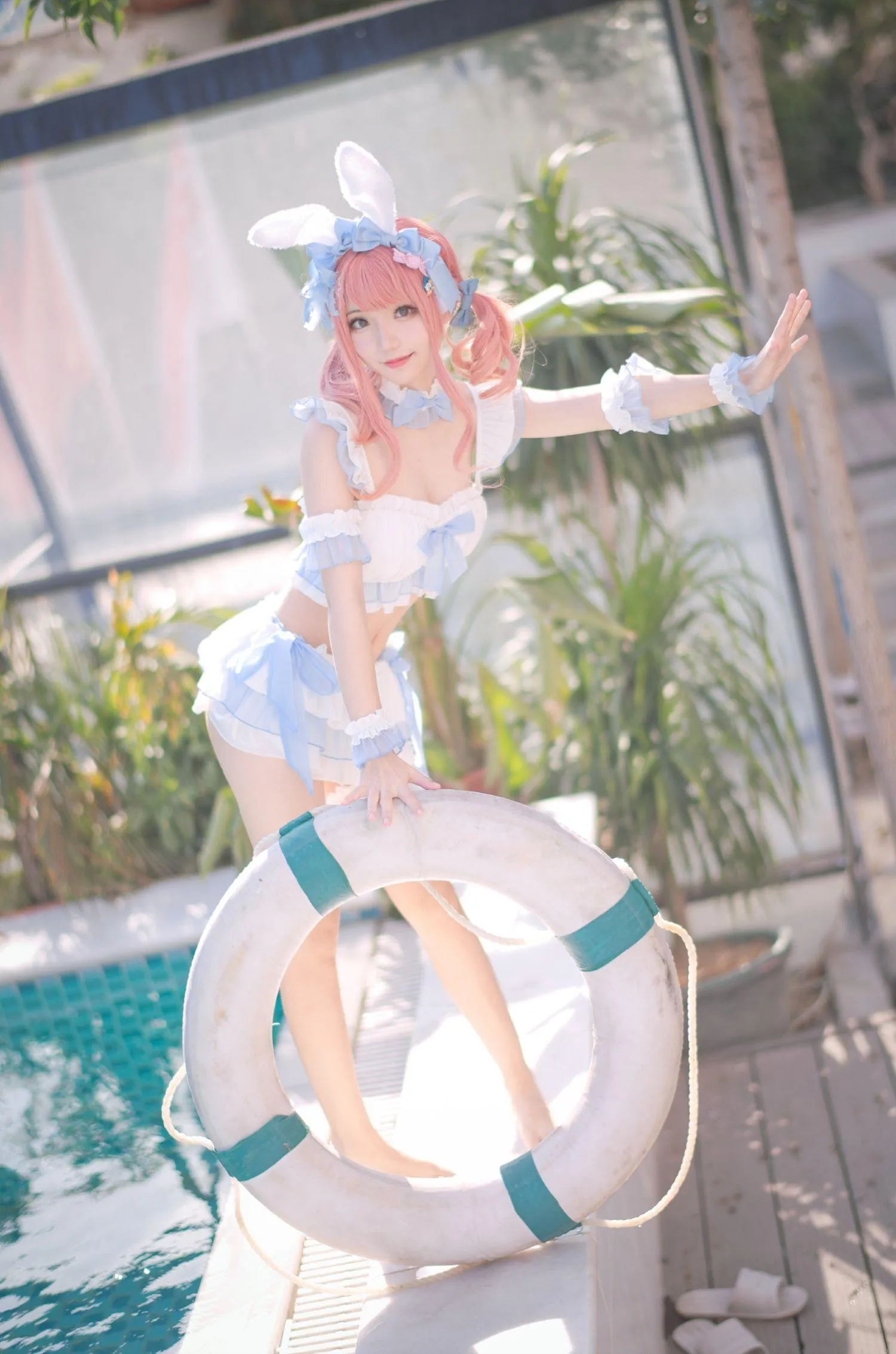 花柒Hana – NO.04 夏日甜芯泳装写真 [37P]插图2