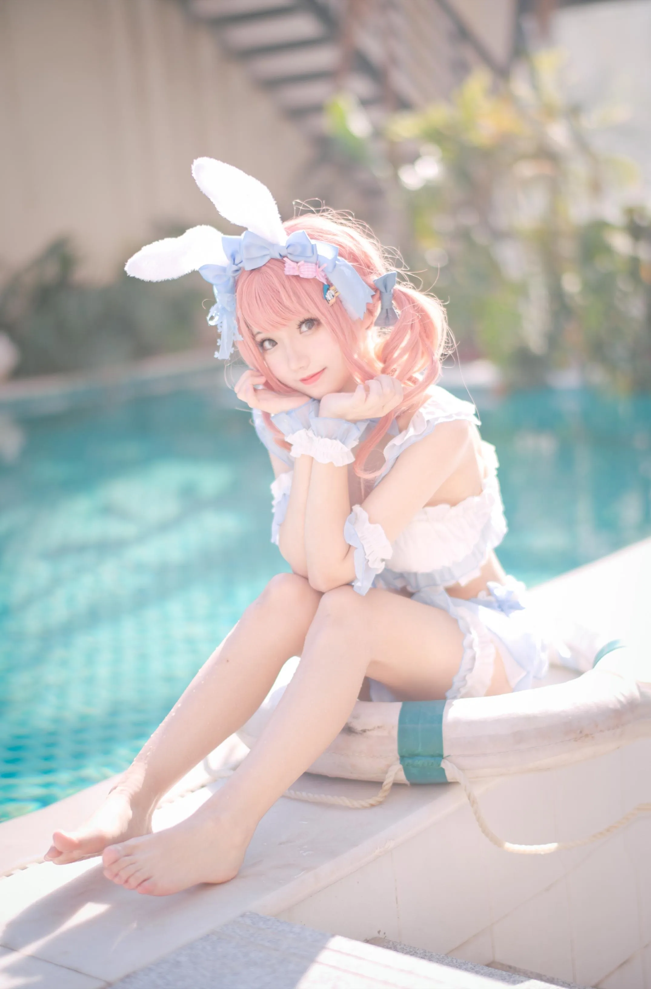 花柒Hana – NO.04 夏日甜芯泳装写真 [37P]插图8