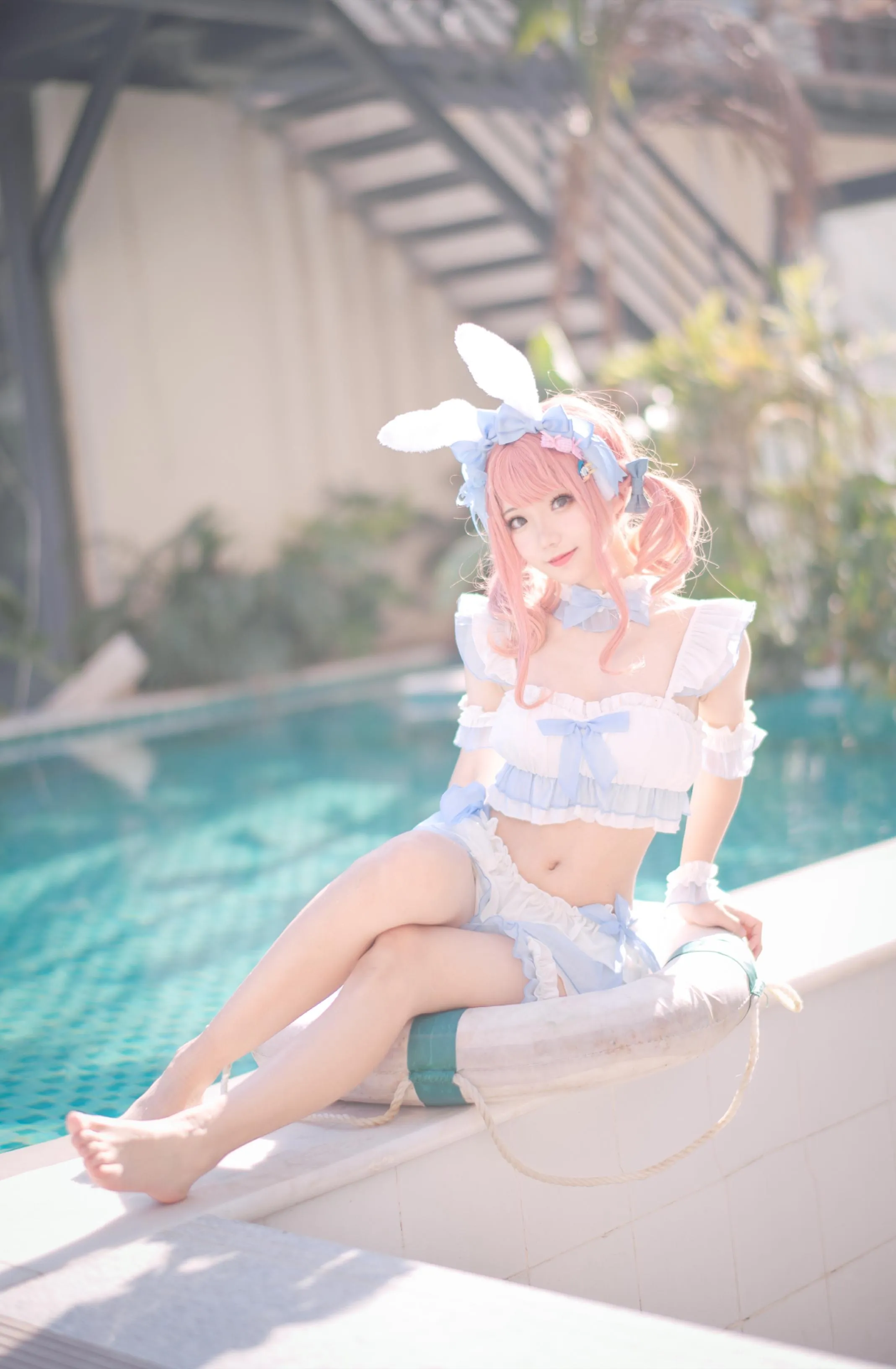 花柒Hana – NO.04 夏日甜芯泳装写真 [37P]插图9