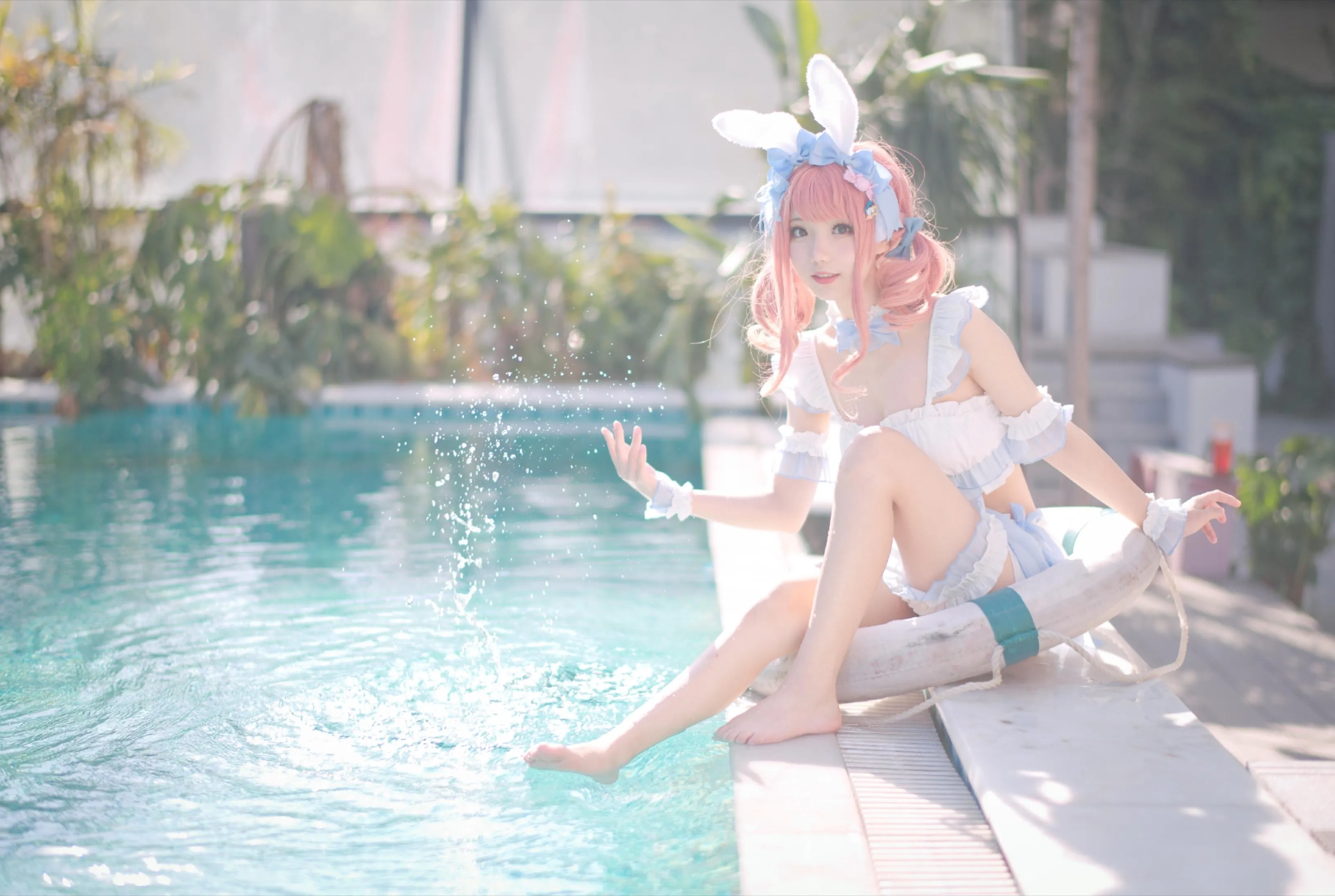 花柒Hana – NO.04 夏日甜芯泳装写真 [37P]插图