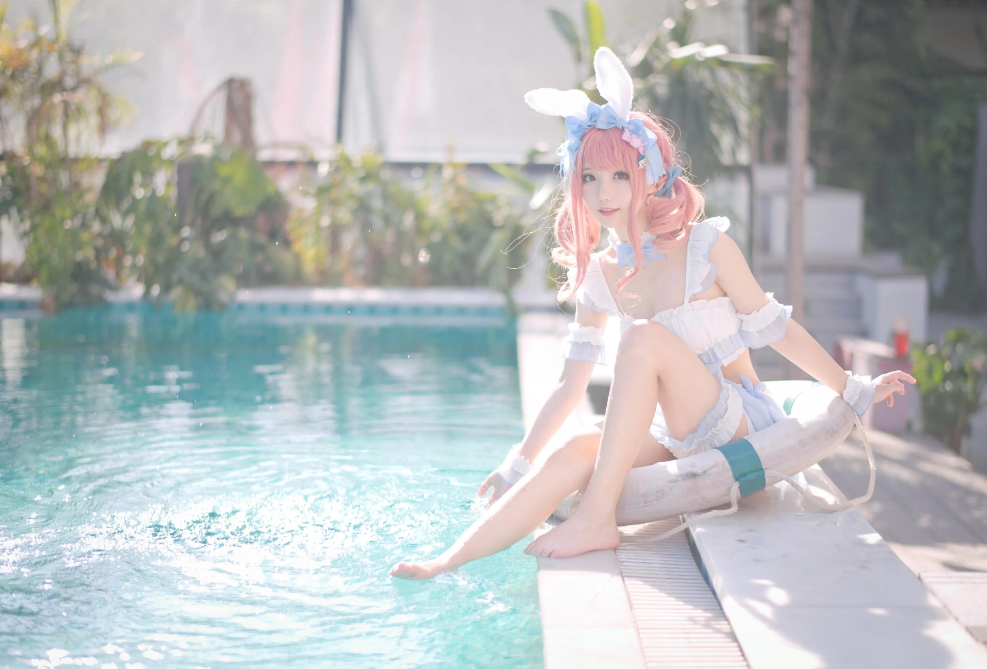 花柒Hana – NO.04 夏日甜芯泳装写真 [37P]插图1