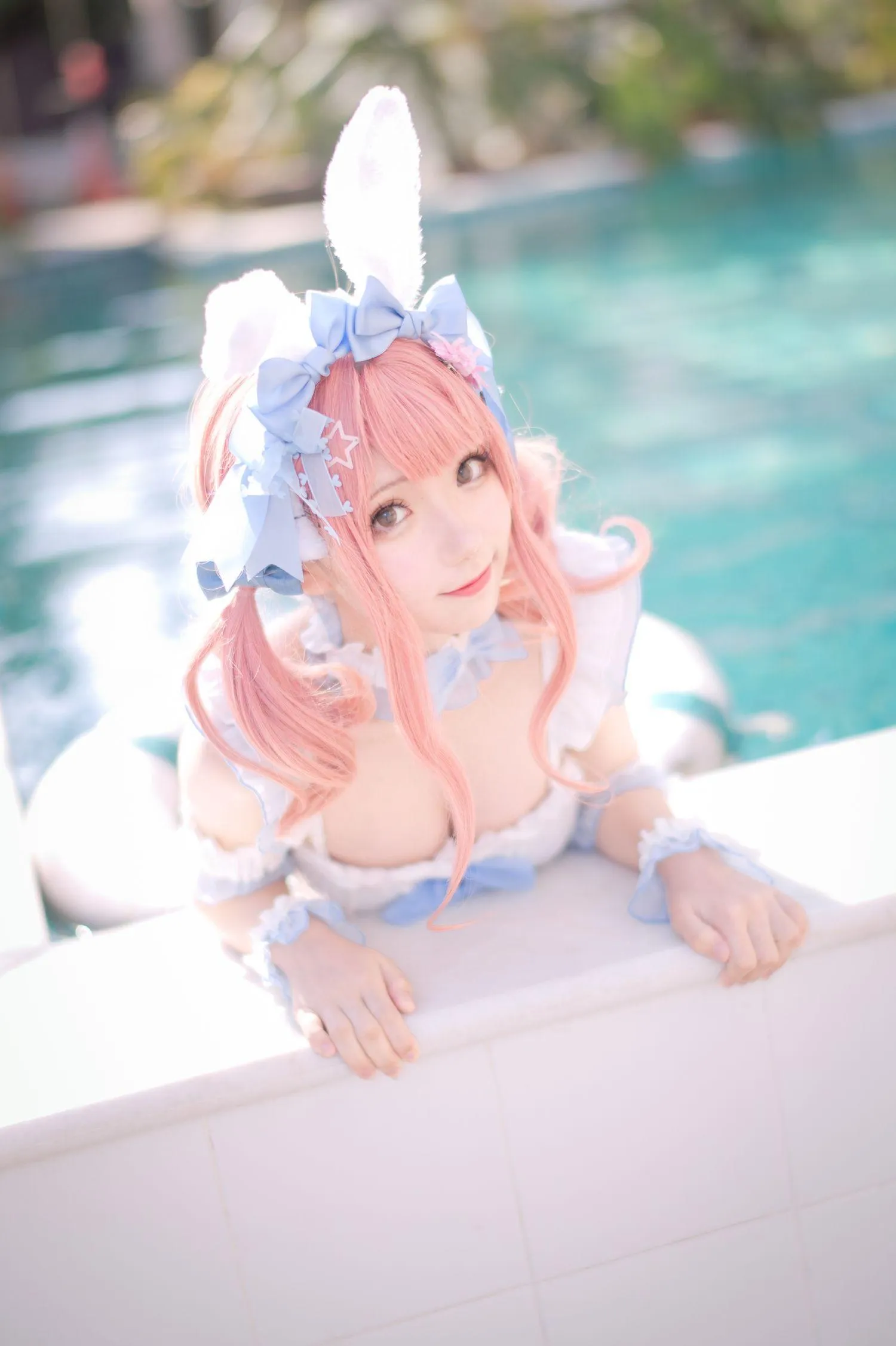花柒Hana – NO.04 夏日甜芯泳装写真 [37P]插图4