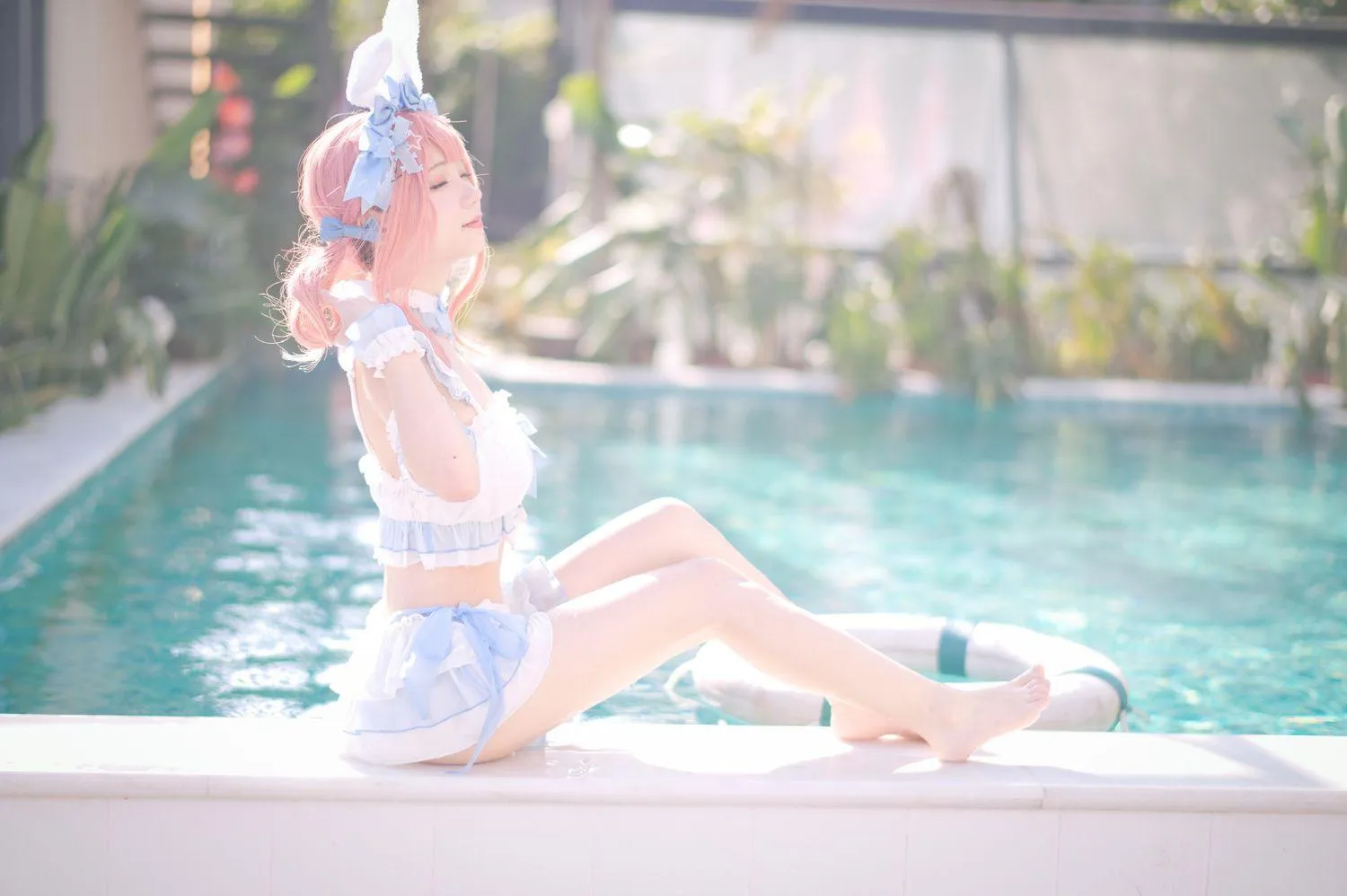 花柒Hana – NO.04 夏日甜芯泳装写真 [37P]插图5