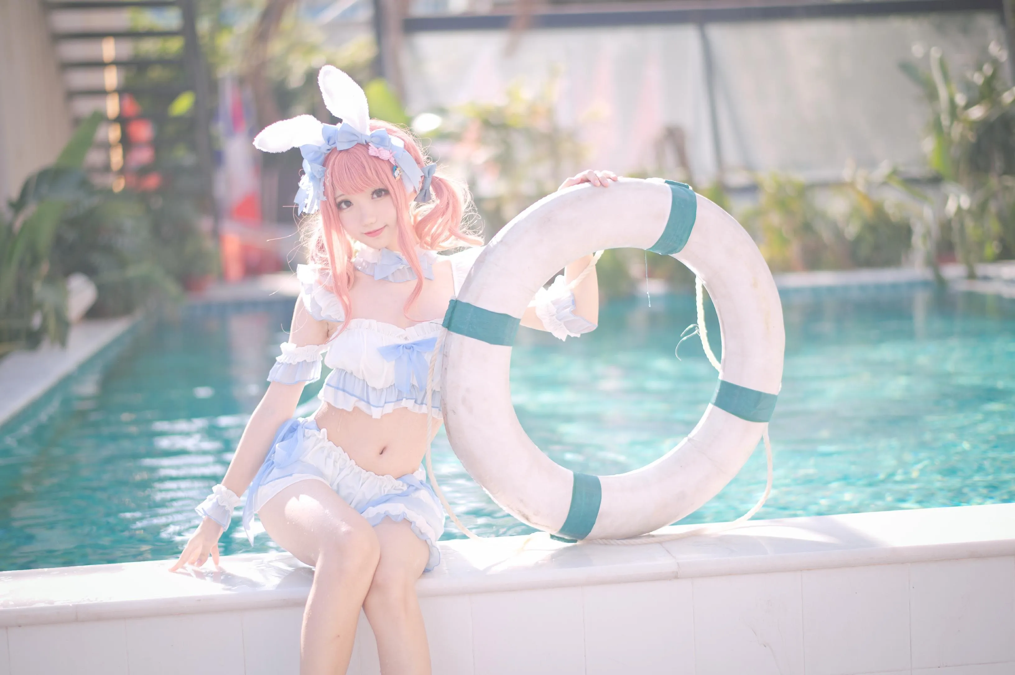 花柒Hana – NO.04 夏日甜芯泳装写真 [37P]插图6