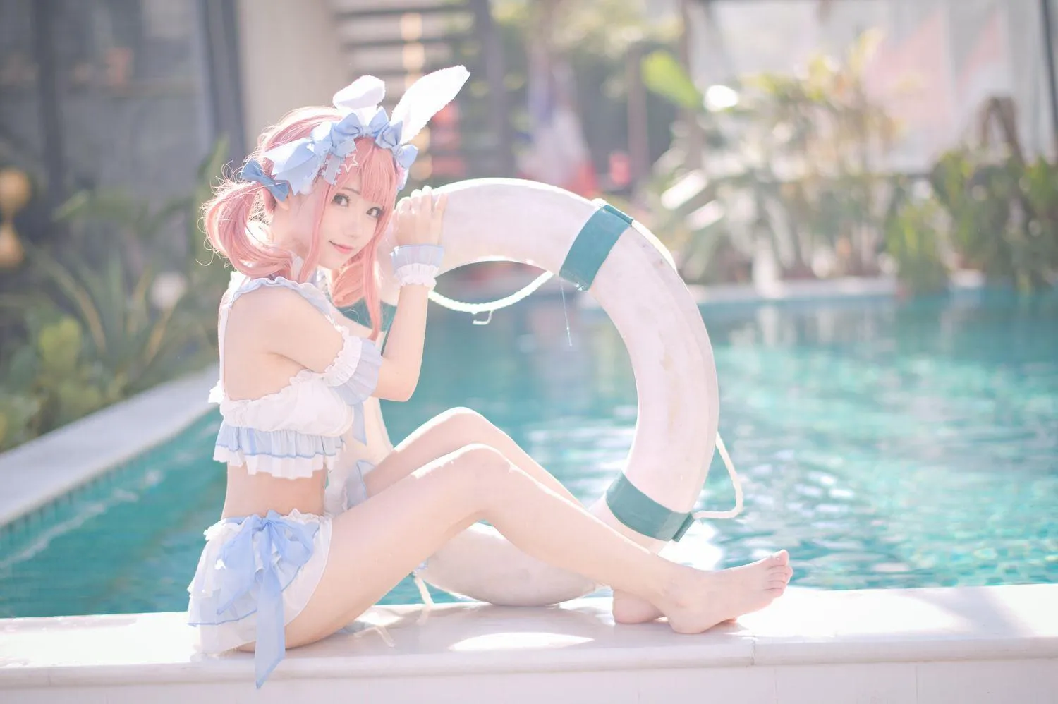 花柒Hana – NO.04 夏日甜芯泳装写真 [37P]插图8