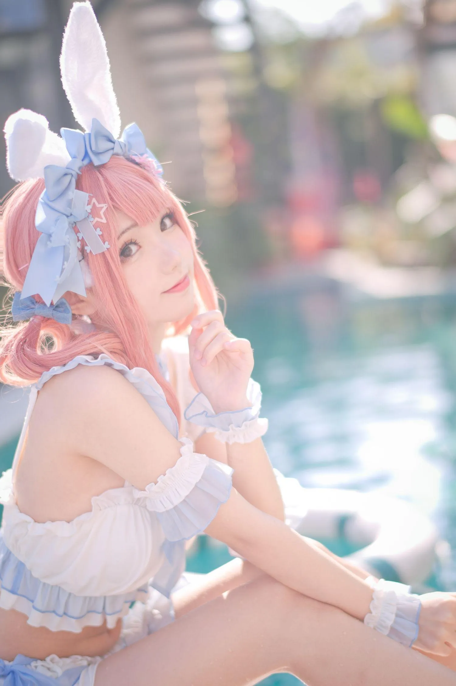 花柒Hana – NO.04 夏日甜芯泳装写真 [37P]插图9