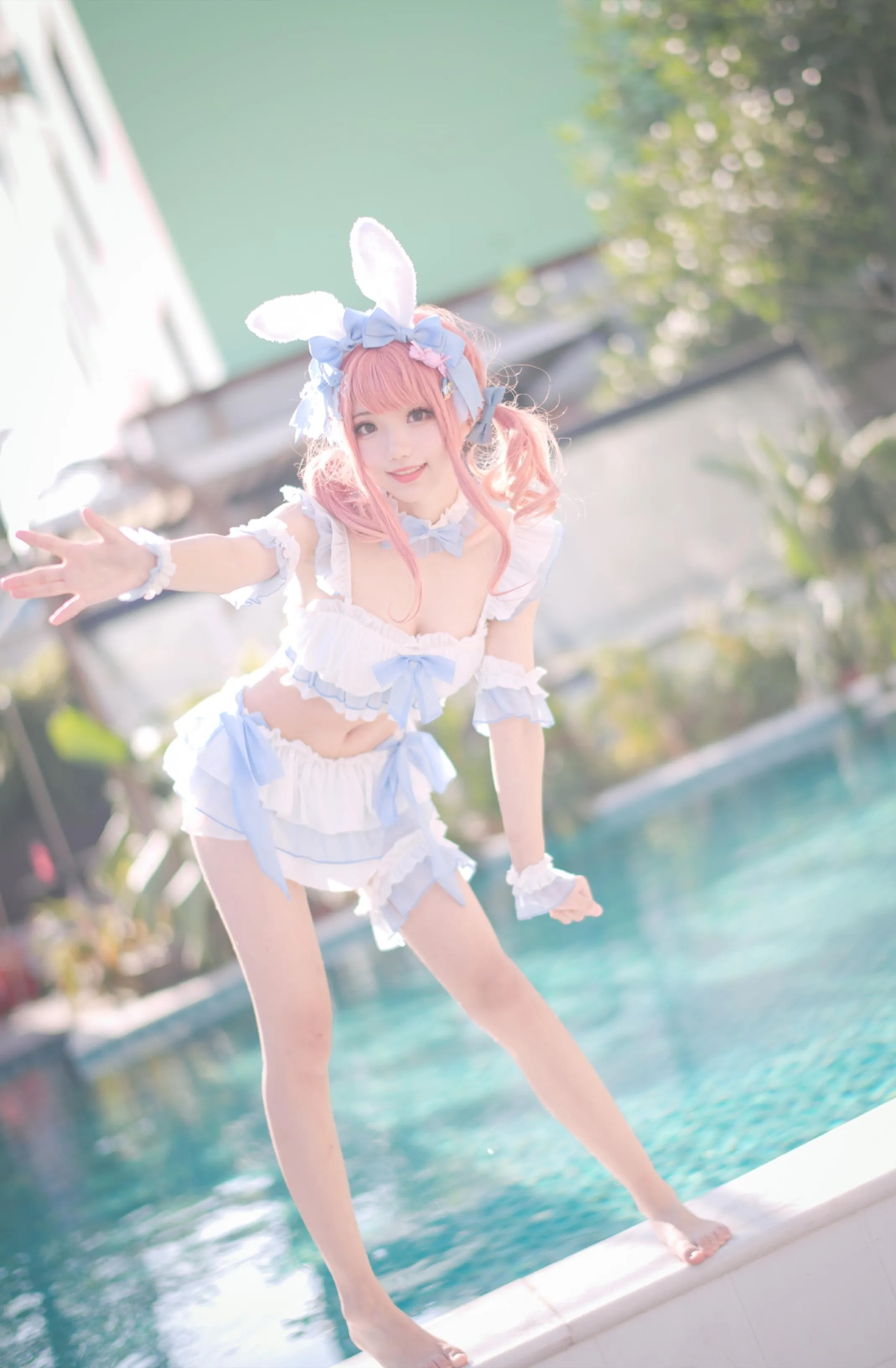 花柒Hana – NO.04 夏日甜芯泳装写真 [37P]插图5