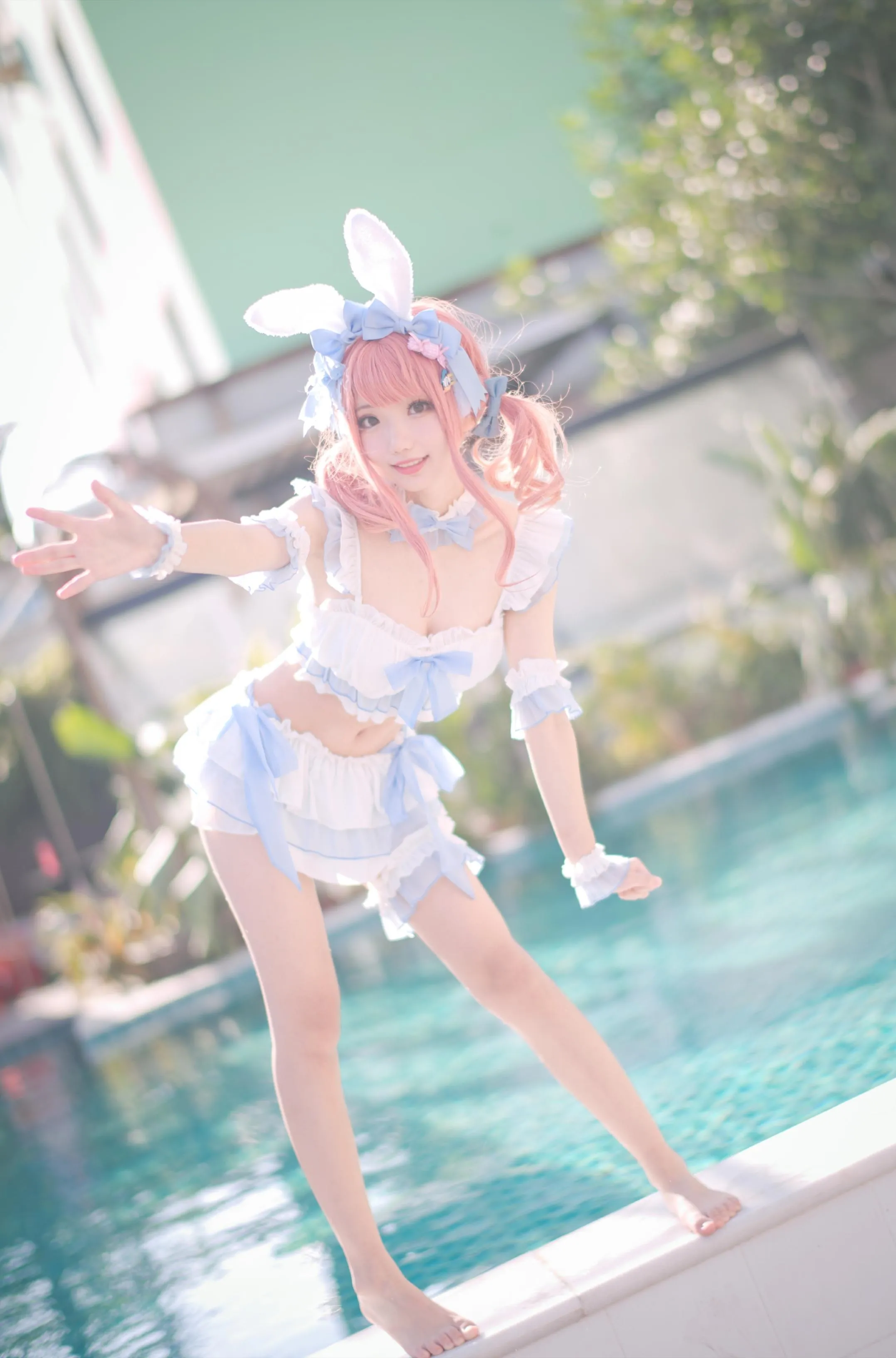 花柒Hana – NO.04 夏日甜芯泳装写真 [37P]插图6