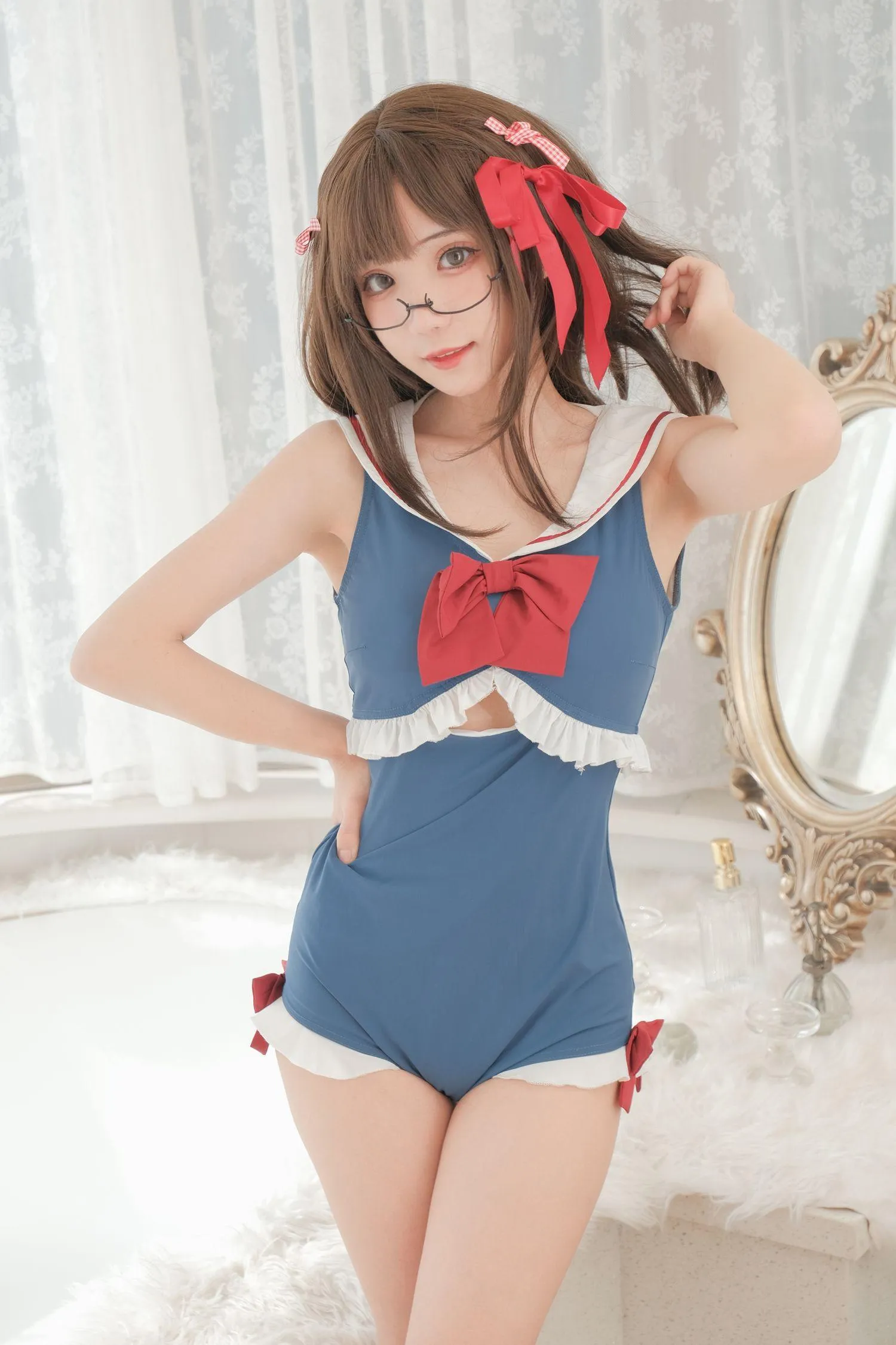花柒Hana – NO.07 白雪姬泳装 [26P]插图5