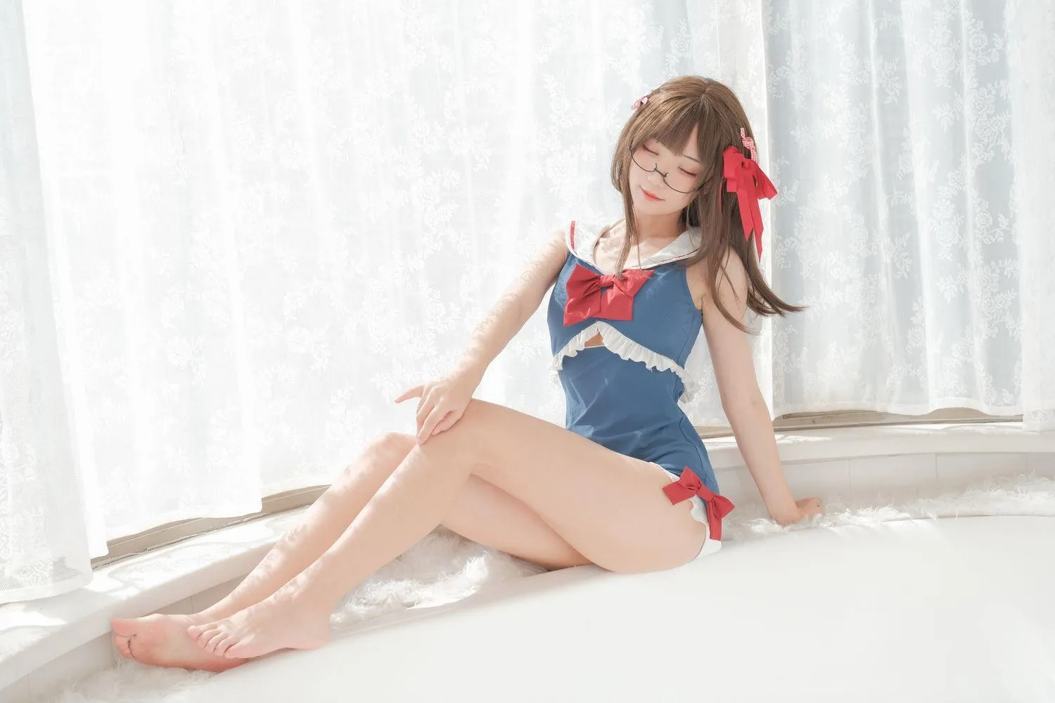 花柒Hana – NO.07 白雪姬泳装 [26P]插图7
