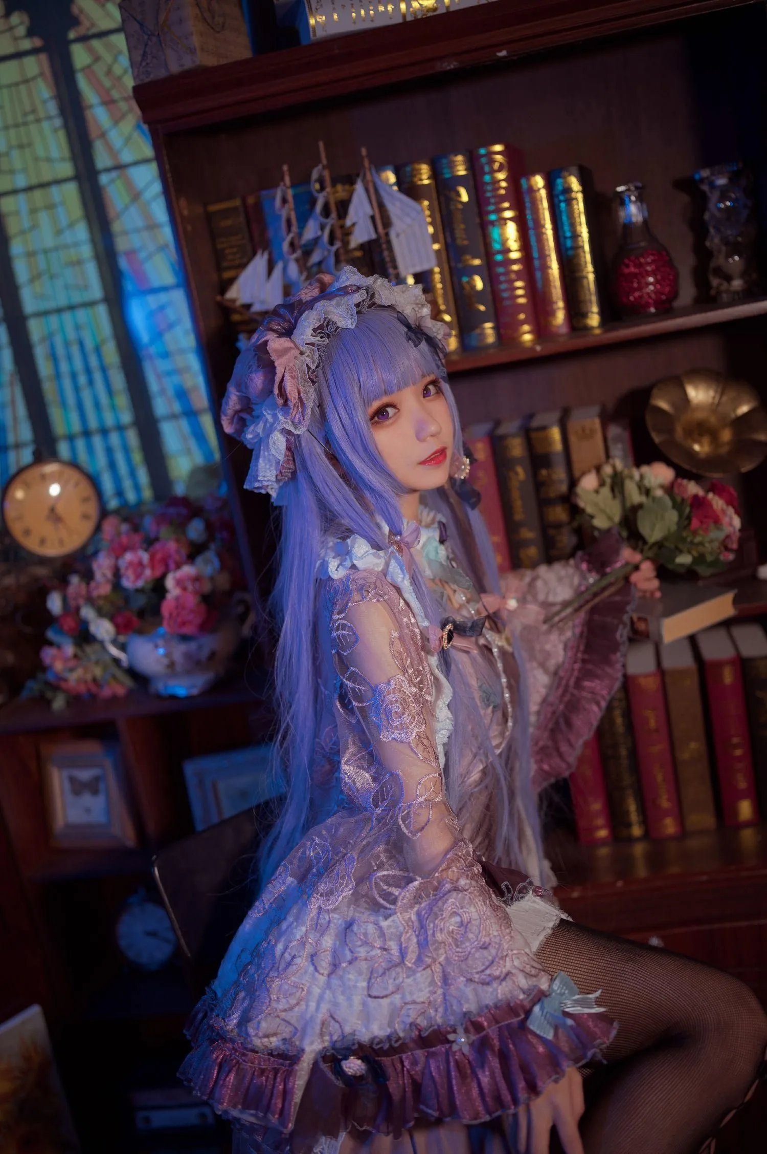 花柒Hana – NO.10 帕秋莉睡衣 [13P]插图5