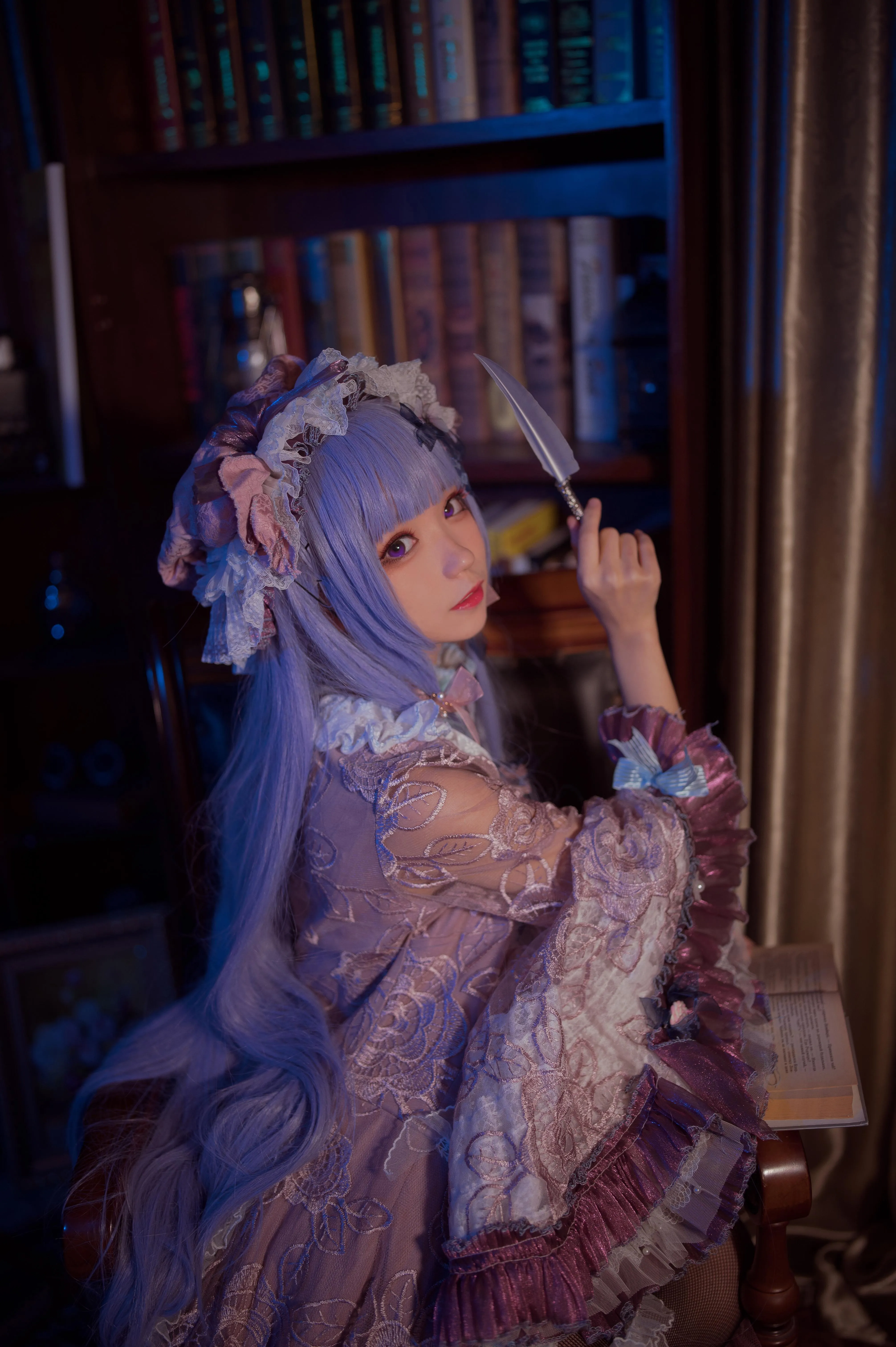 花柒Hana – NO.10 帕秋莉睡衣 [13P]插图