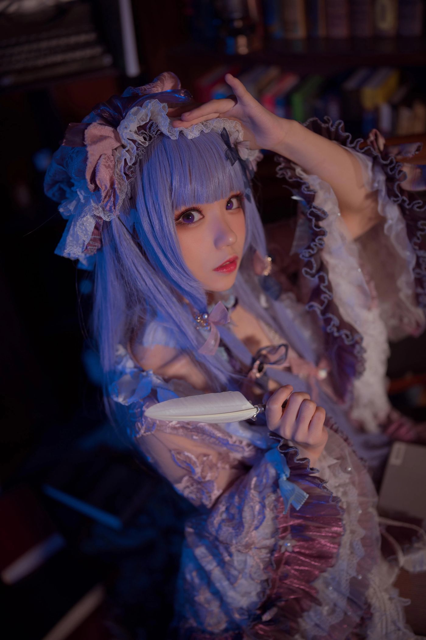 花柒Hana – NO.10 帕秋莉睡衣 [13P]插图2