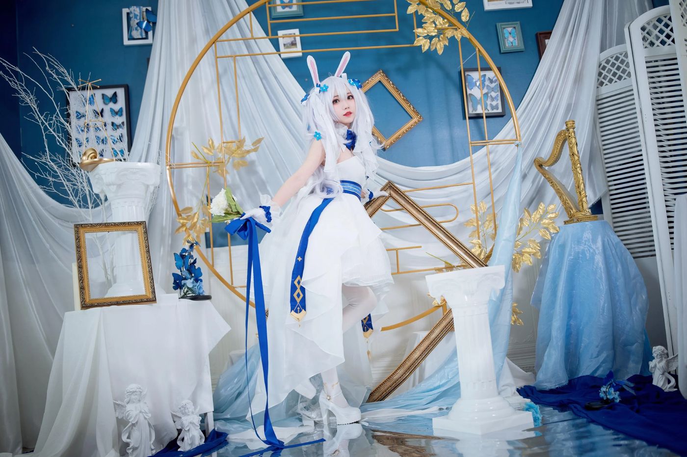 花柒Hana – NO.14 拉菲花嫁 [28P]插图5