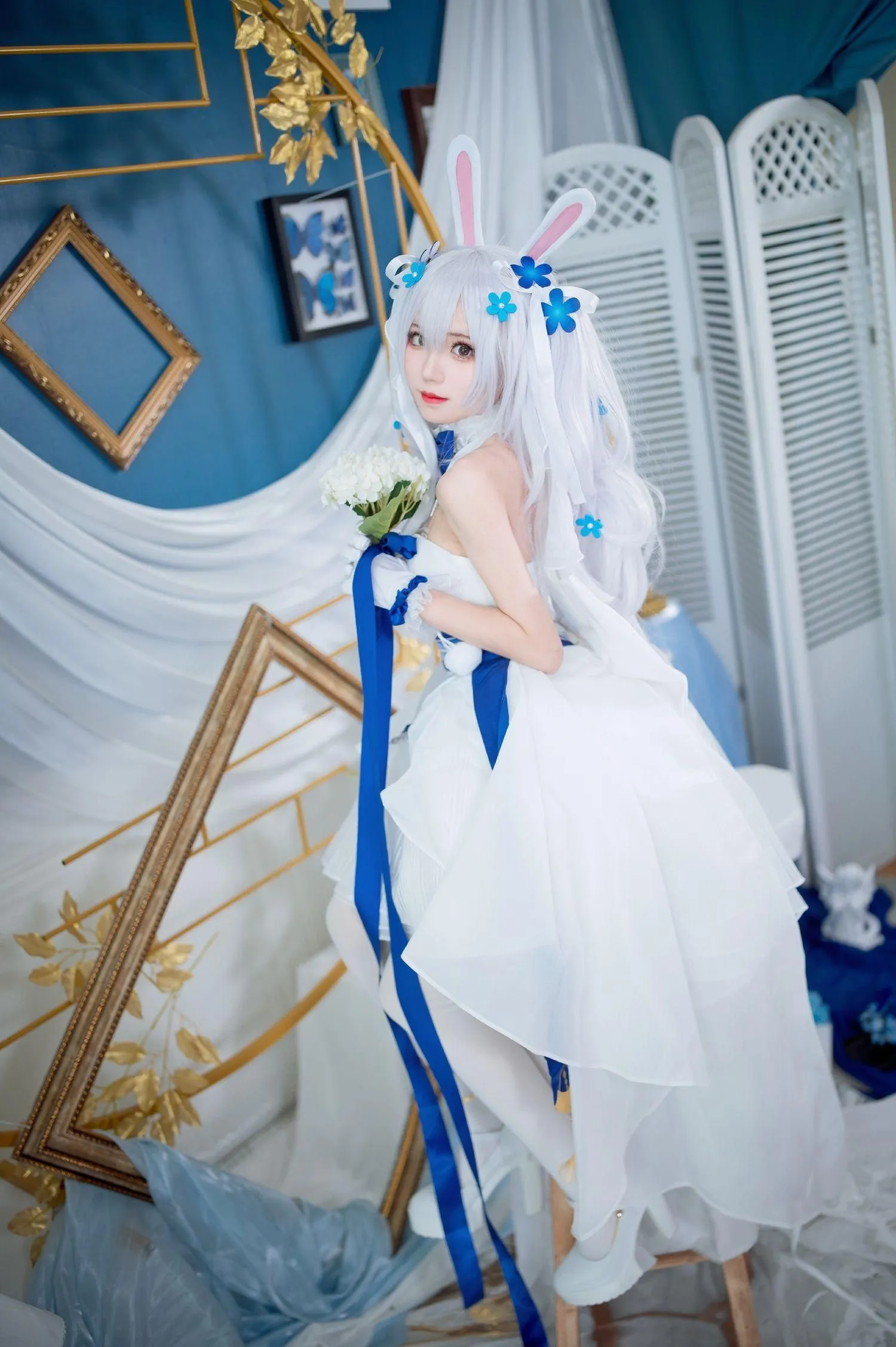 花柒Hana – NO.14 拉菲花嫁 [28P]插图3