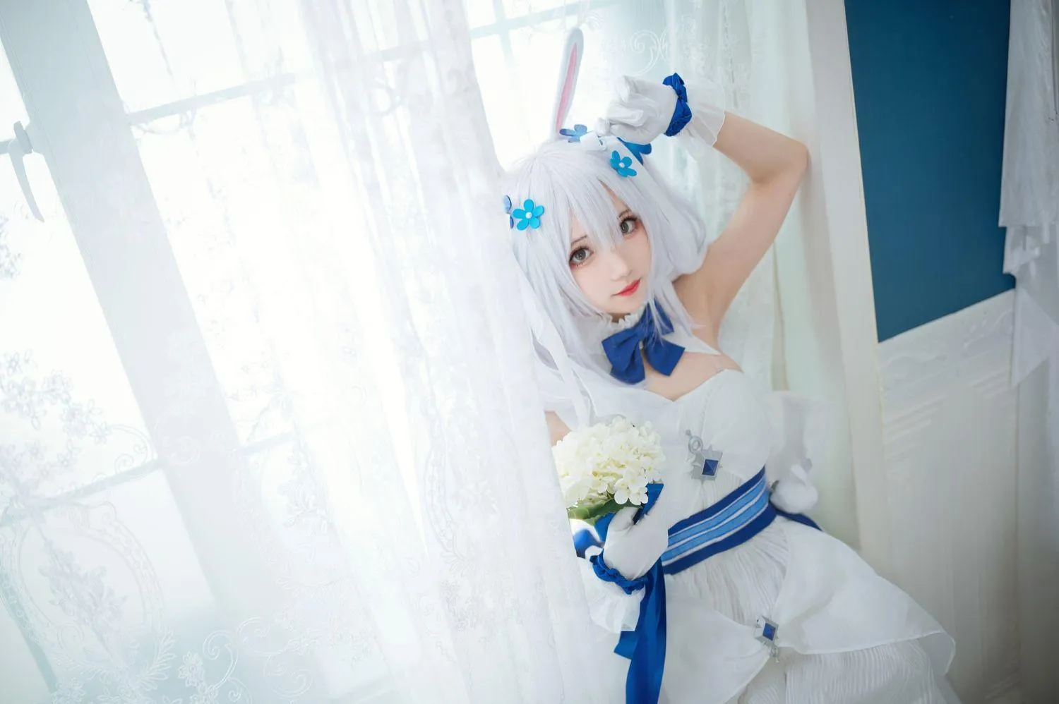 花柒Hana – NO.14 拉菲花嫁 [28P]插图6