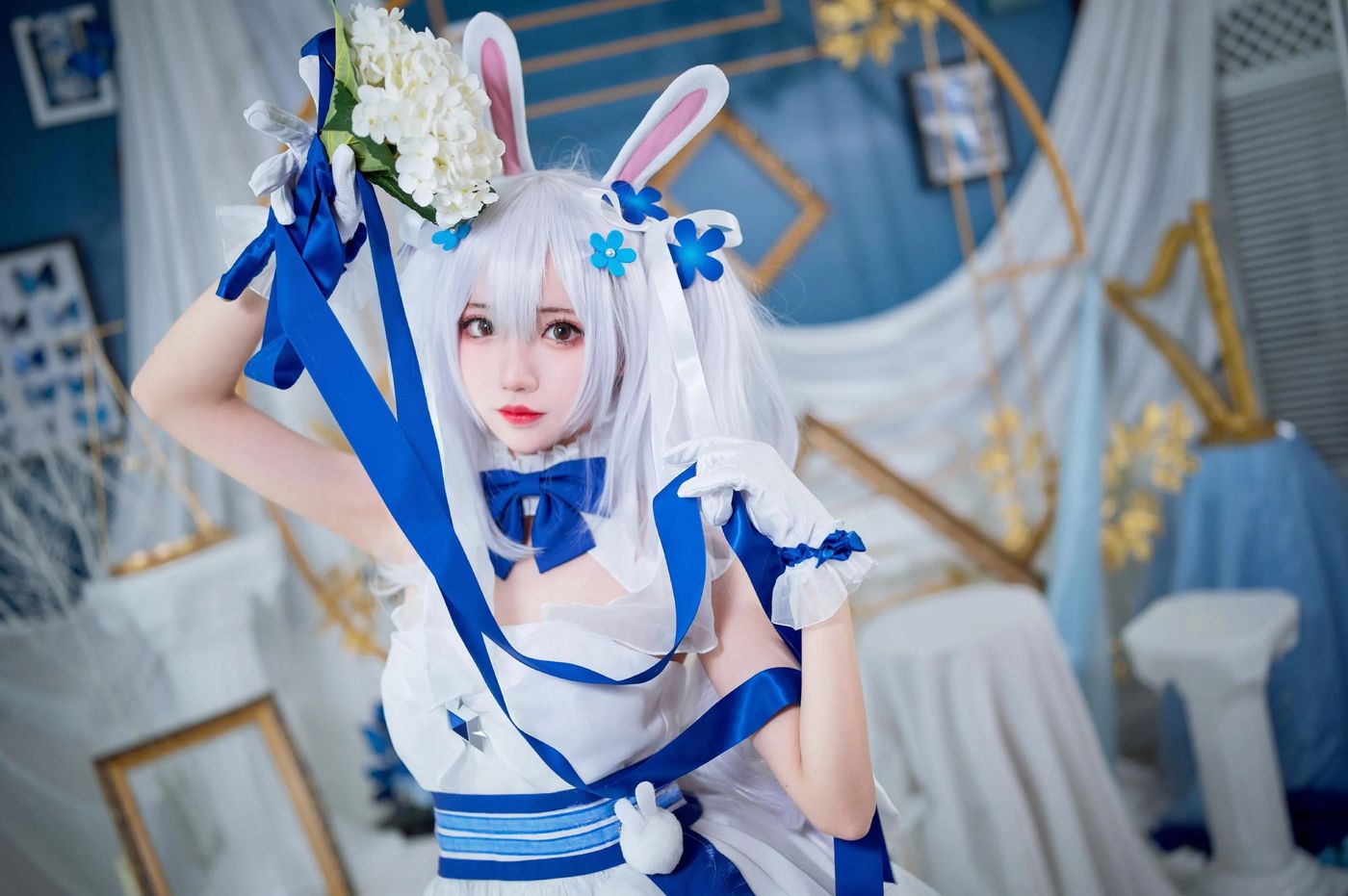 花柒Hana – NO.14 拉菲花嫁 [28P]插图7