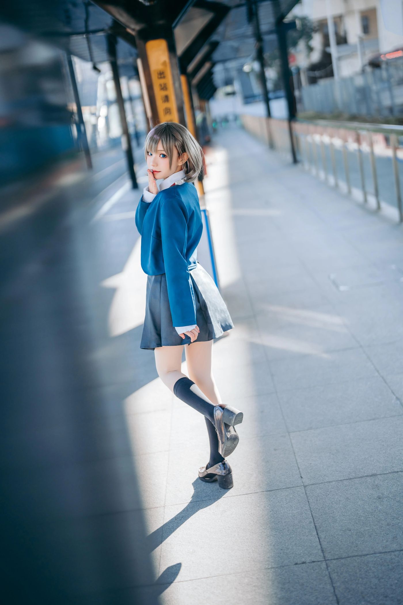 花柒Hana – NO.19 唐可可校服 [15P]插图7