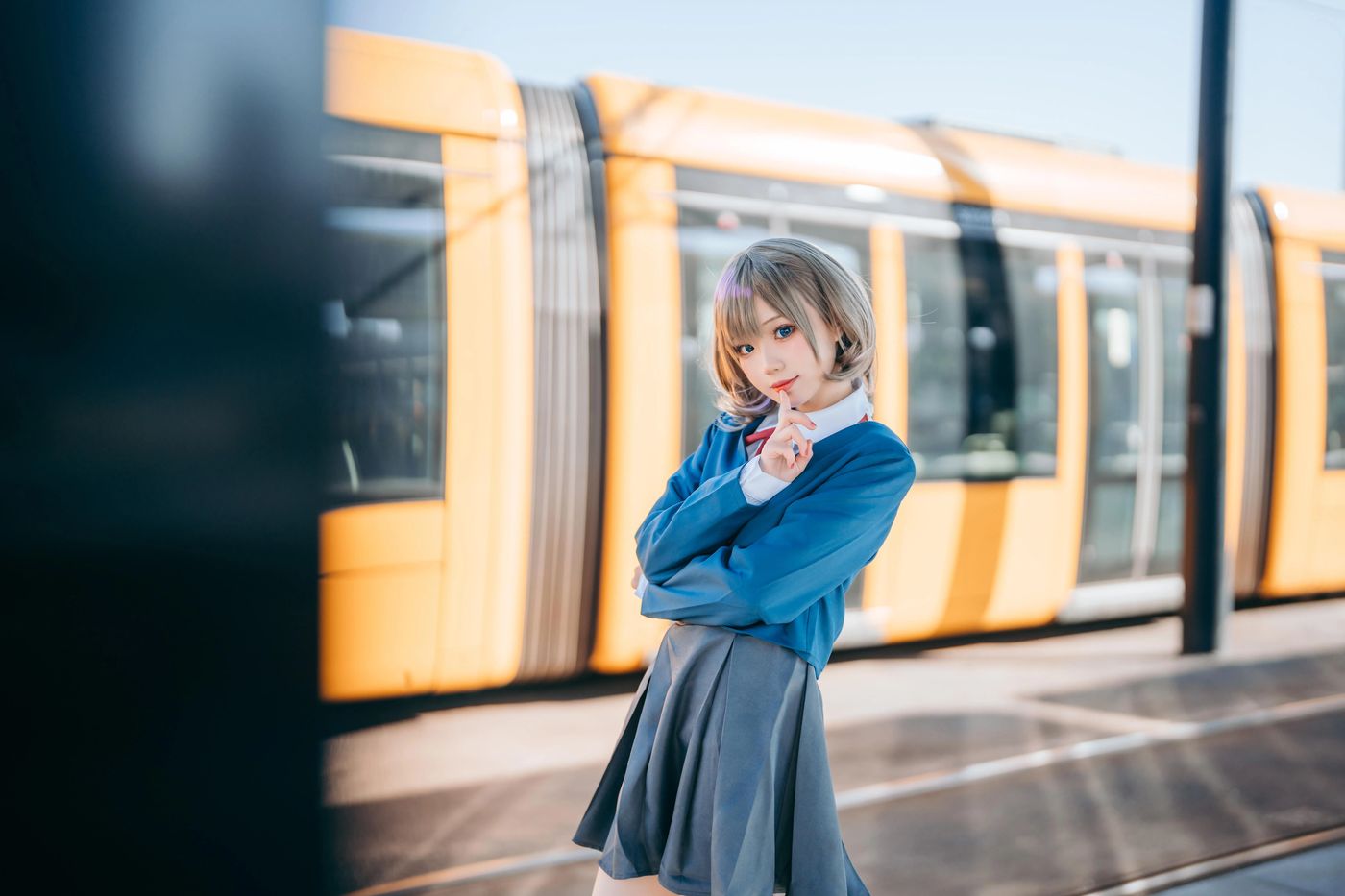 花柒Hana – NO.19 唐可可校服 [15P]插图8