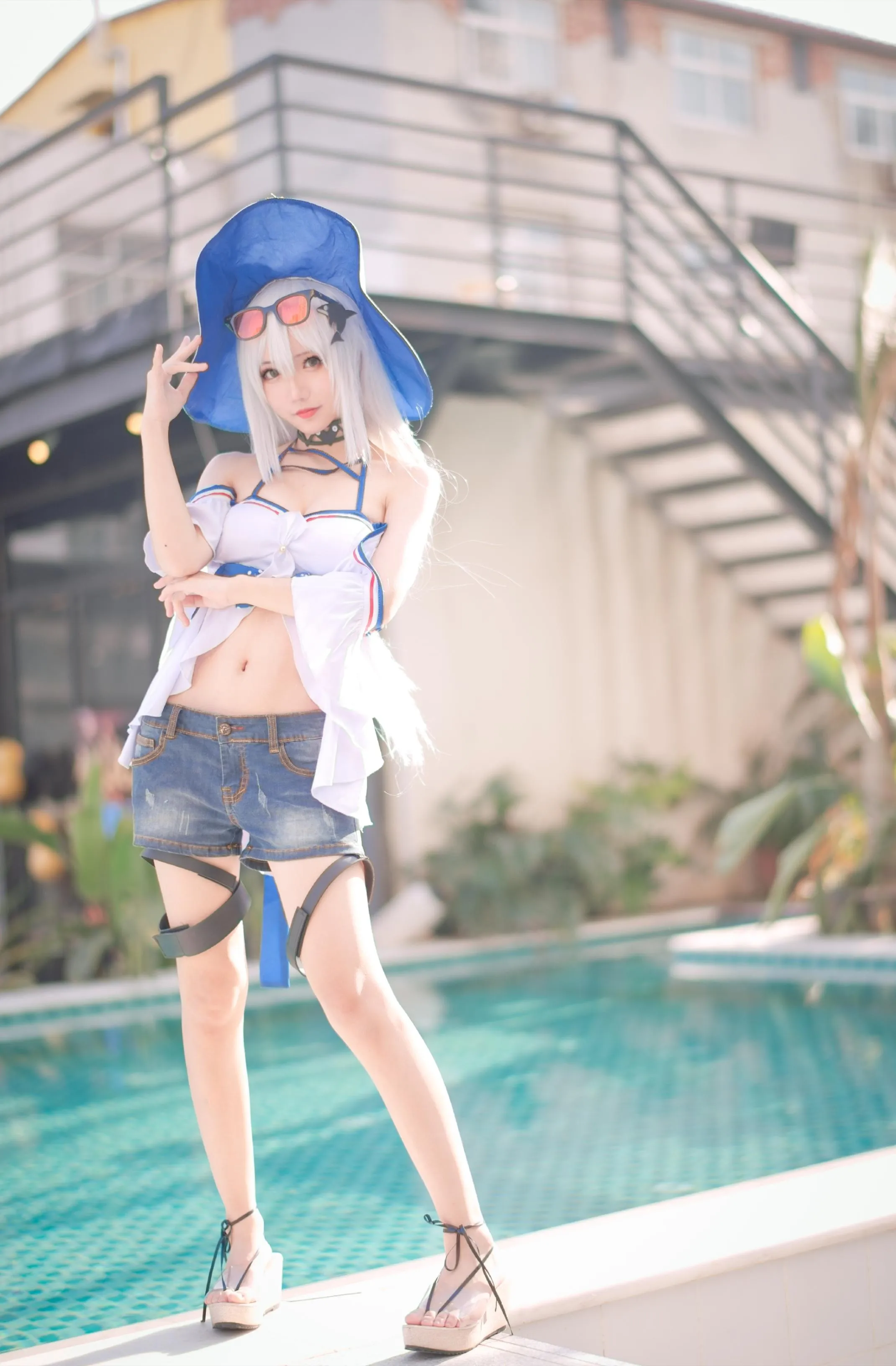 花柒Hana – NO.23 斯卡蒂泳装 [17P]插图5