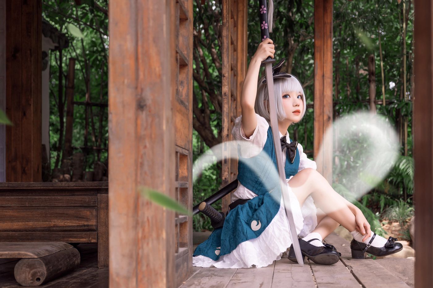 花柒Hana – NO.24 魂魄妖梦cos夏版 [15P]插图7