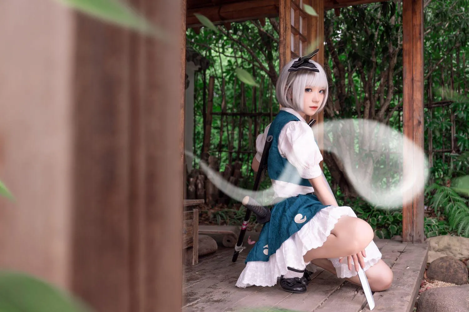 花柒Hana – NO.24 魂魄妖梦cos夏版 [15P]插图8