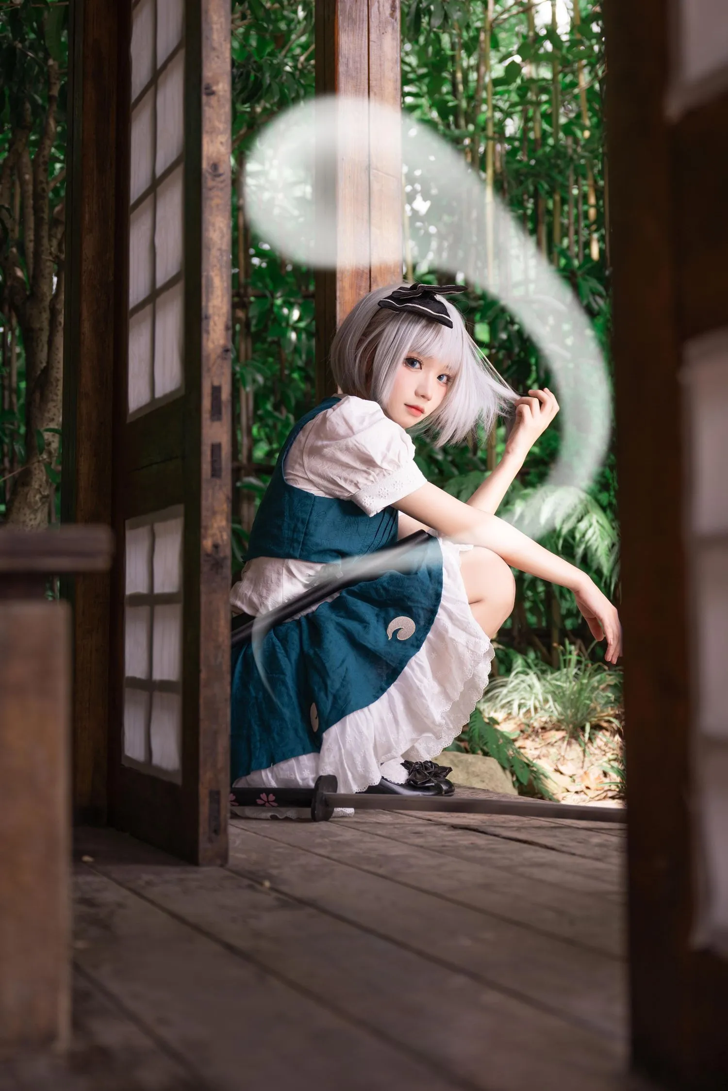 花柒Hana – NO.24 魂魄妖梦cos夏版 [15P]插图9