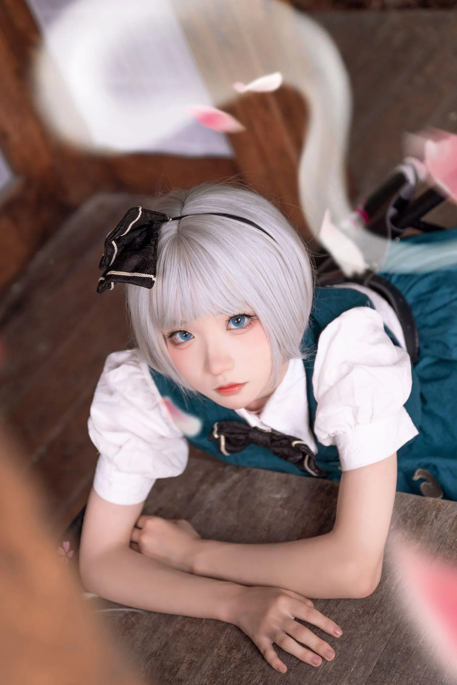 花柒Hana – NO.24 魂魄妖梦cos夏版 [15P]插图
