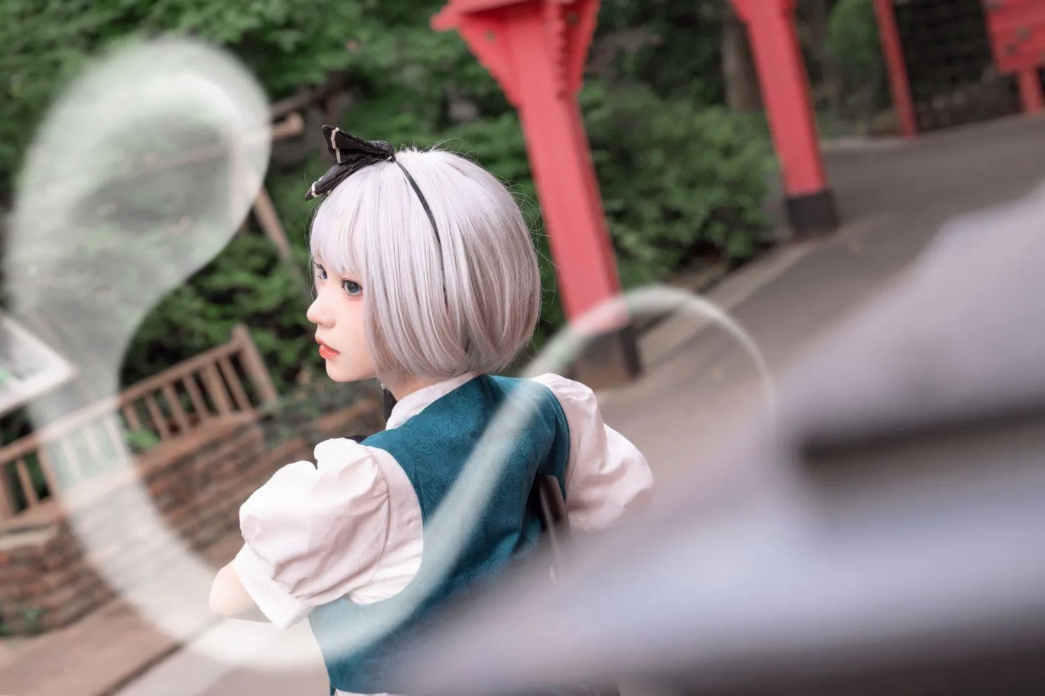 花柒Hana – NO.24 魂魄妖梦cos夏版 [15P]插图3